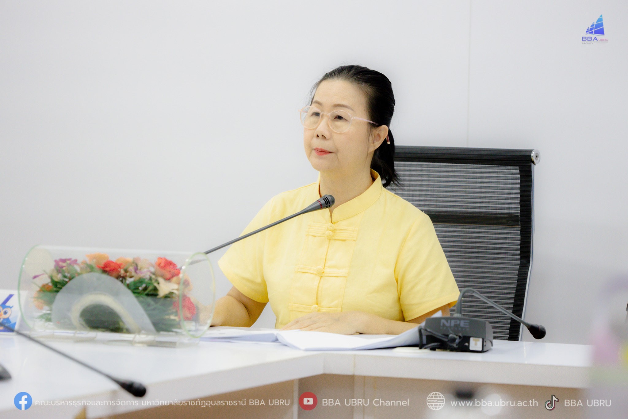 วันที่ 22 กันยายน 2568 ประชุมคณะกรรมการประจำคณะบริหารธุรกิจและการจัดการ ครั้งที่ 2/2568 