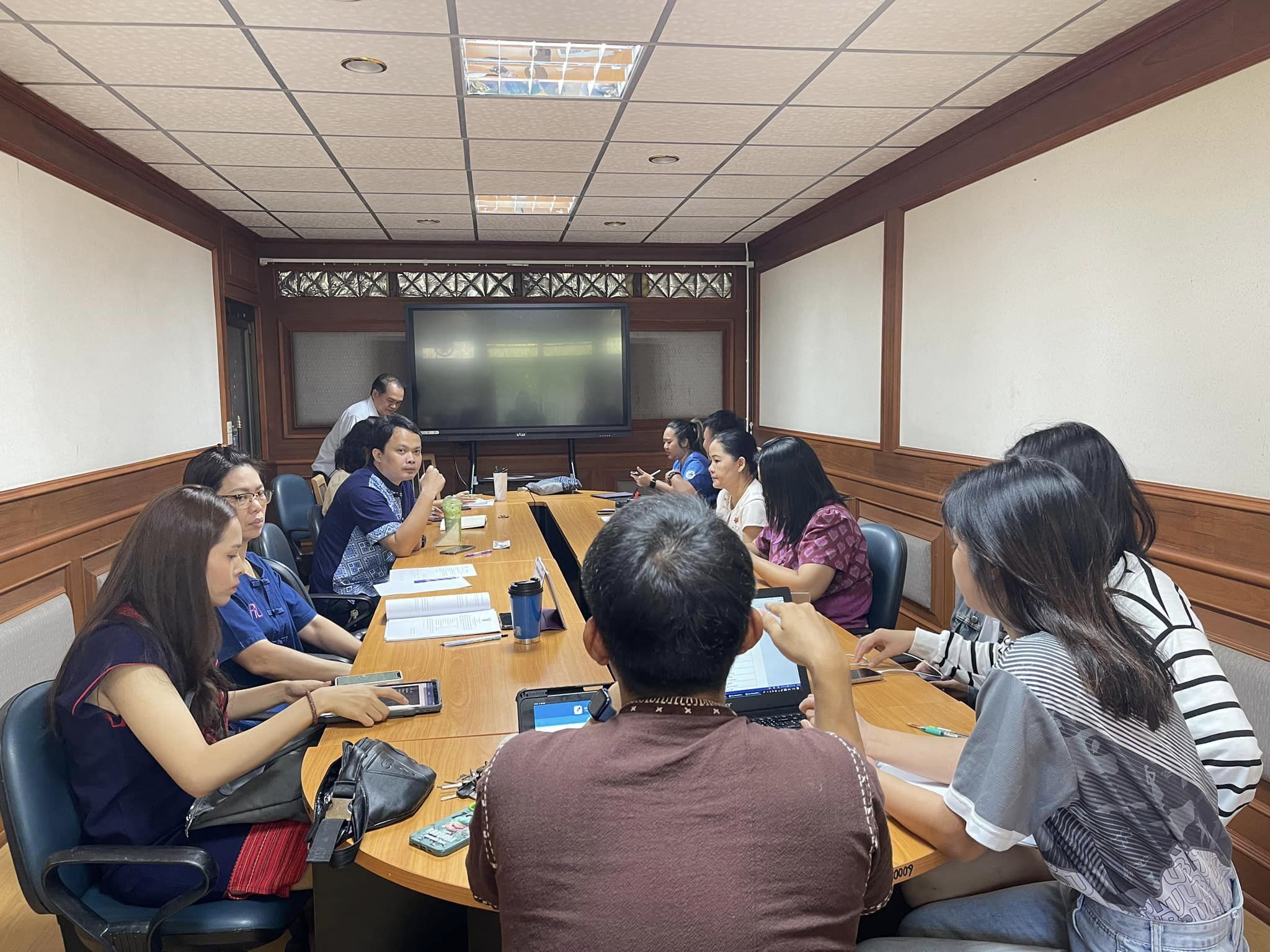 เราพร้อมม!ประชุมคณะกรรมการจัดการแข่งขัน เพื่อเตรียมความพร้อมจัดการแข่งขันกีฬา BBA Sport Smart กีฬานักศึกษาคณะบริหารธุรกิจและการ