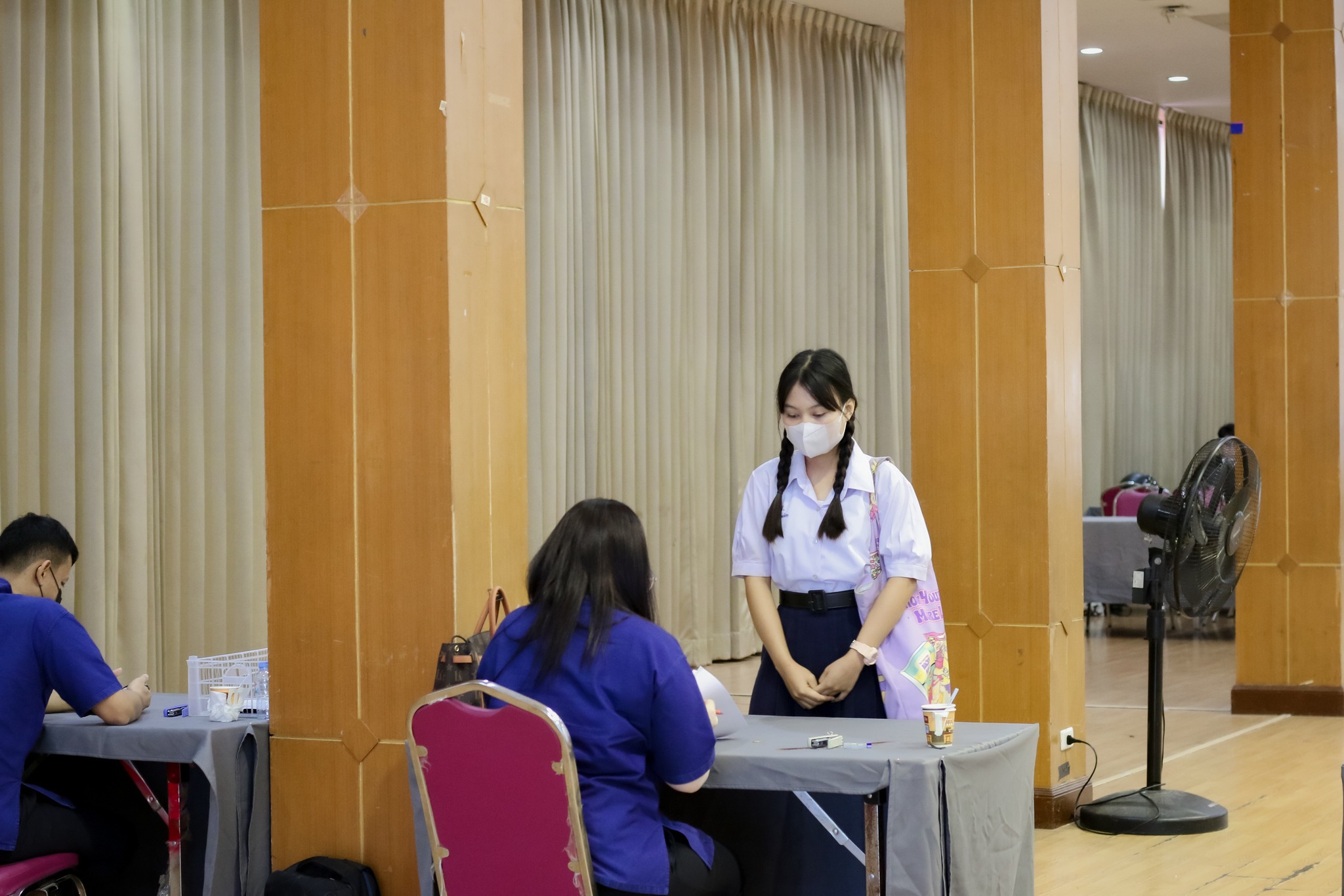 วันที่ 9 มิ.ย. 66 การรายงานตัวนักศึกษาใหม่ มหาวิทยาลัยราชภัฏอุบลราชานี ณ หอประชุมไพรพะยอม