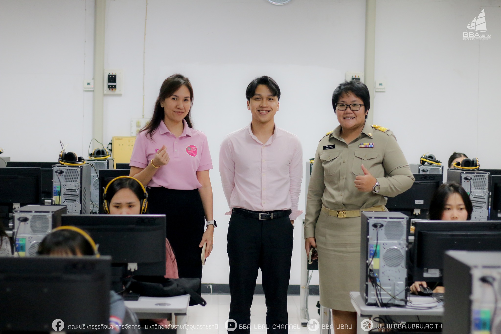 10 ก.ย. 67 ณ สำนักวิทยบริการและเทคโนโลยีสารสนเทศ มหาวิทยาลัยราชภัฏอุบลราชธานี การทดสอบวัดระดับความสามารถทางด้านภาษาอังกฤษ Common European Framework of Reference for Languages (CEFR) ให้กับนักศึกษาชั้นปีที่ 4