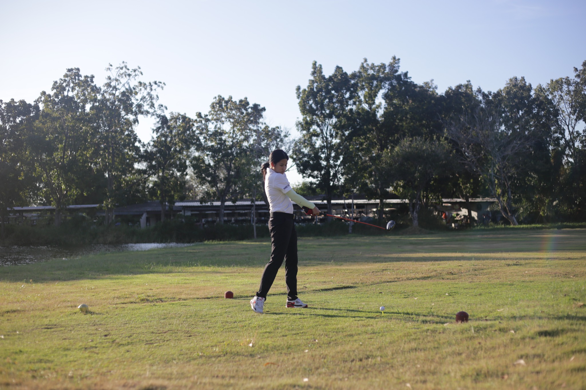 บรรยากาศการแข่งกีฬา กอล์ฟ งานกีฬาสาธิตราชภัฏสัมพันธ์ ครั้งที่ 33 ? อรุณเกมส์ ? วันที่ 7 ธ.ค. 66 ณ สนามกอล์ฟกองบิน 21 จ.อุบลราชธานี