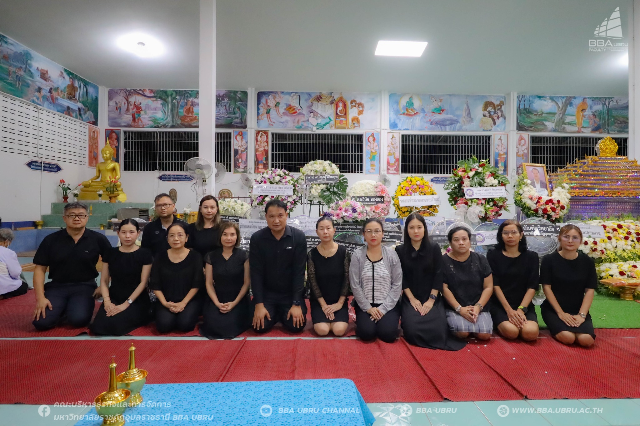 ๑๗ ตุลาคม ๒๕๖๗ ร่วมพิธีบำเพ็ญกุศลศพ ?คุณพ่อเผด็จ เกาะสมบัติ? บิดาของ รศ.สนธยา เกาะสมบัติ ณ ศาลาบำเพ็ญกุศล วัดประชาพิทักษ์