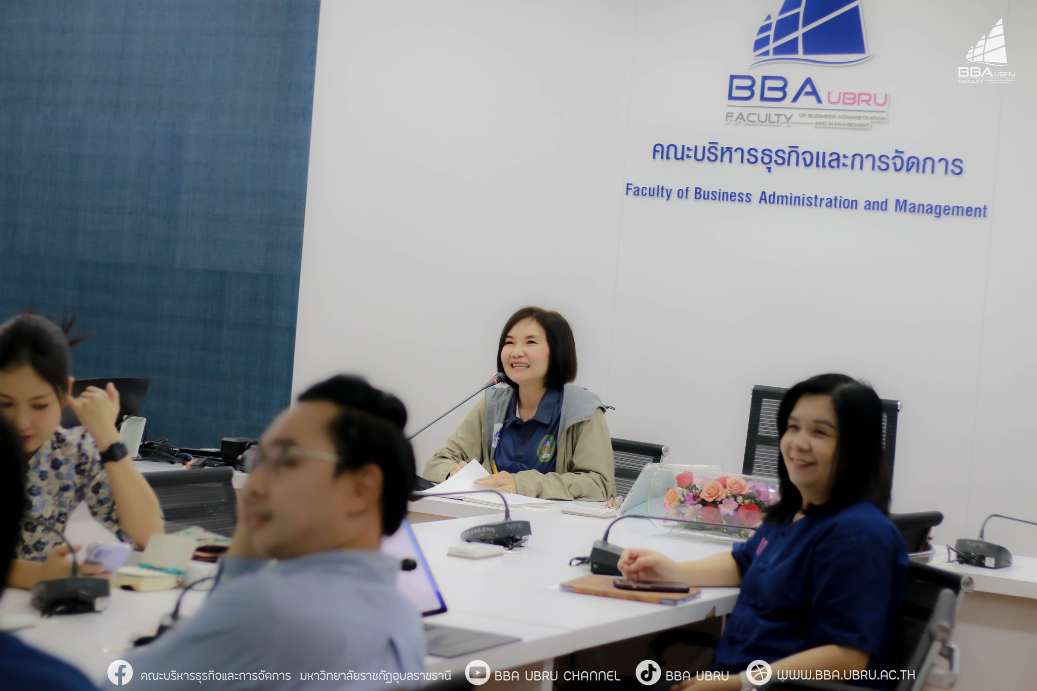 วันที่ 13 ก.ย. 67 ณ ห้องประชุมคณะ อาคารเรียน 8 คณะบริหารธุรกิจและการจัดการ มหาวิทยาลัยราชภัฏอุบลราชธานี ประชุมคณะกรรมการสื่อสารองค์กร คณะบริหารธุรกิจและการจัดการ มหาวิทยาลัยราชภัฏอุบลราชธานี