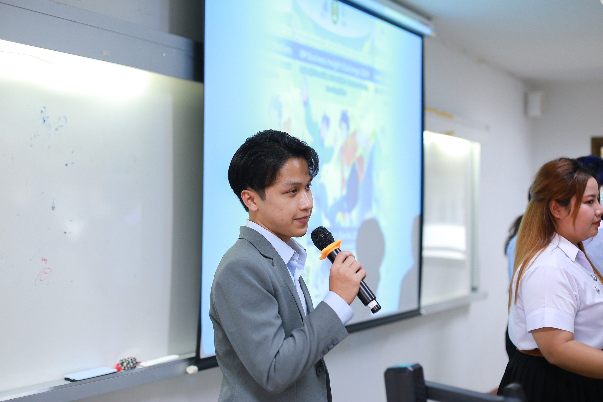 4 ก.ย. 67ณ ห้อง 15-204 คณะบริหารธุรกิจและการจัดการ มหาวิทยาลัยราชภัฏอุบลราชธานี การแข่งขันตอบปัญหาวิชาการจัดการธุรกิจระหว่างประเทศ