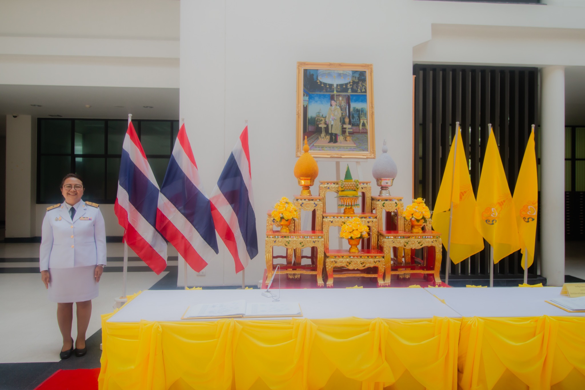 วันที่ ๒๖ ก.ค. ๖๖ ณ ห้องโถงชั้น ๑ อาคารเรียนและปฏิบัติการ ลงนามถวายพระพร พระบาทสมเด็จพระเจ้าอยู่หัว เนื่องในโอกาสวันเฉลิมพระชนมพรรษา ๒๘ ก.ค. ๒๕๖๖