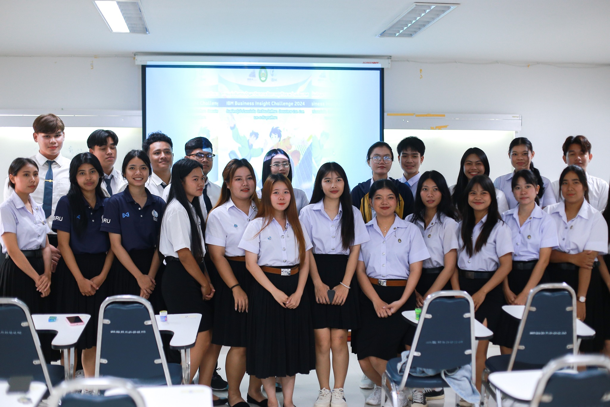 4 ก.ย. 67ณ ห้อง 15-204 คณะบริหารธุรกิจและการจัดการ มหาวิทยาลัยราชภัฏอุบลราชธานี การแข่งขันตอบปัญหาวิชาการจัดการธุรกิจระหว่างประเทศ