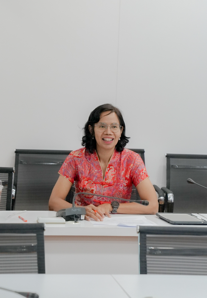 วันศุกร์ที่ 9 กุมภาพันธ์ 2567 ผศ.อัญญาณี อดทน ผู้ช่วยคณบดีฝ่ายประกันคุณภาพการศึกษาและวิจัย ประชุมอาจารย์ผู้สอนในรายวิชาวิจัย ภาคเรียนที่ 2/2566 เพื่อเตรียมความพร้อมในการจัดกิจกรรมเสริมสร้างทักษะทางด้านงานวิจัยให้กับนักศึกษา ประจำปี 2567 ณ ห้องประชุมคณะฯ อ