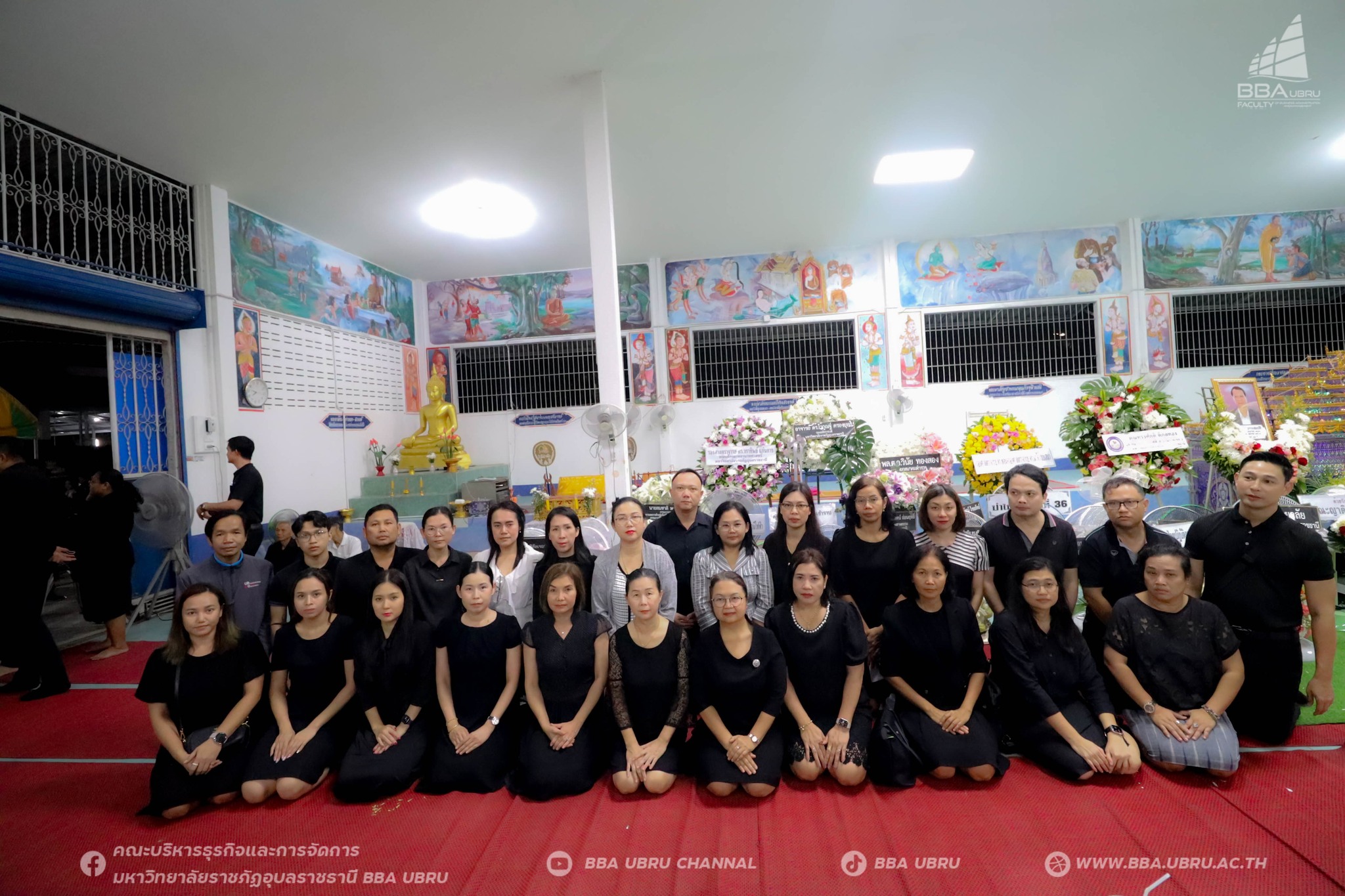 ๑๗ ตุลาคม ๒๕๖๗ ร่วมพิธีบำเพ็ญกุศลศพ ?คุณพ่อเผด็จ เกาะสมบัติ? บิดาของ รศ.สนธยา เกาะสมบัติ ณ ศาลาบำเพ็ญกุศล วัดประชาพิทักษ์