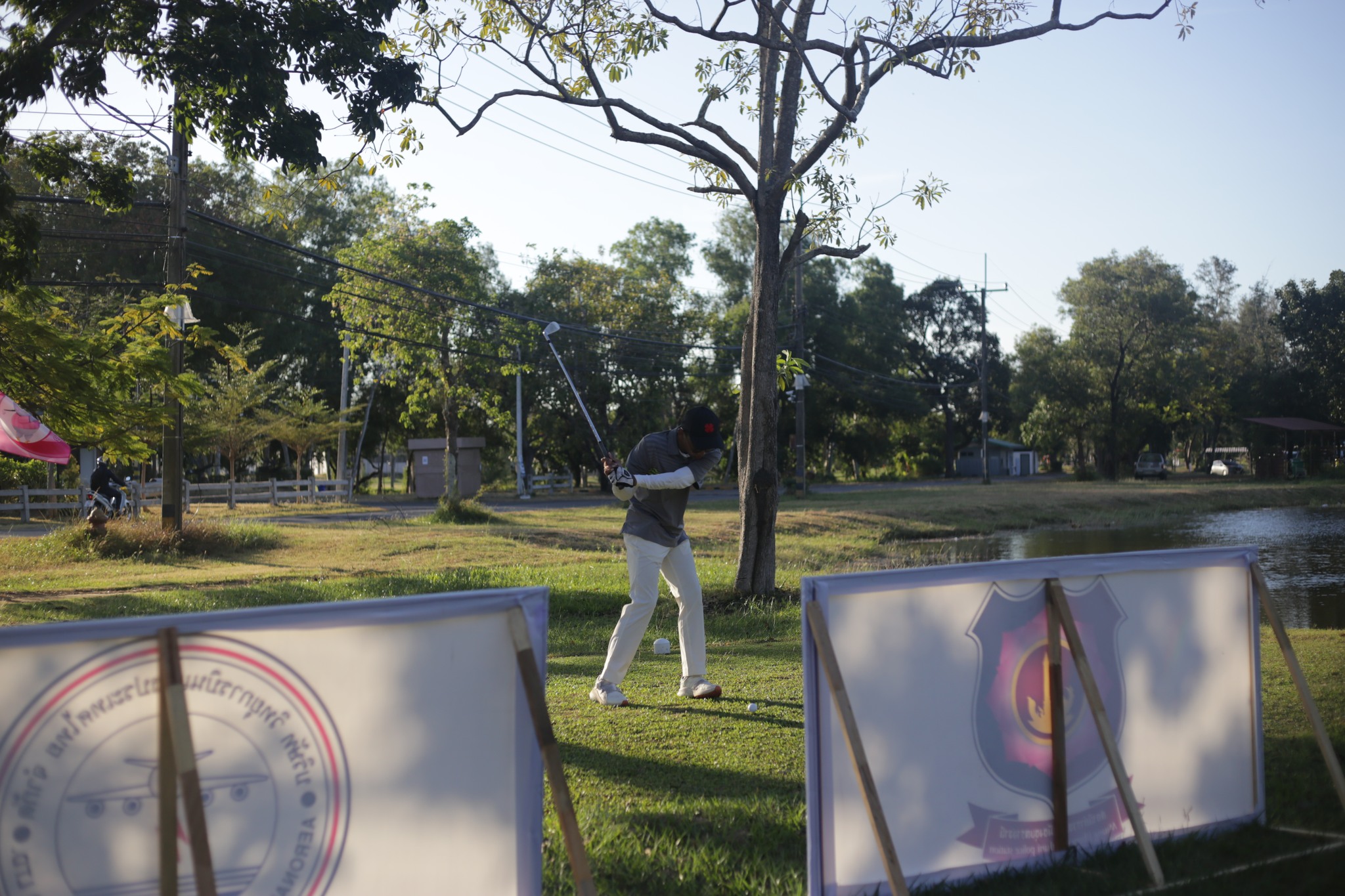 บรรยากาศการแข่งกีฬา กอล์ฟ งานกีฬาสาธิตราชภัฏสัมพันธ์ ครั้งที่ 33 ? อรุณเกมส์ ? วันที่ 7 ธ.ค. 66 ณ สนามกอล์ฟกองบิน 21 จ.อุบลราชธานี