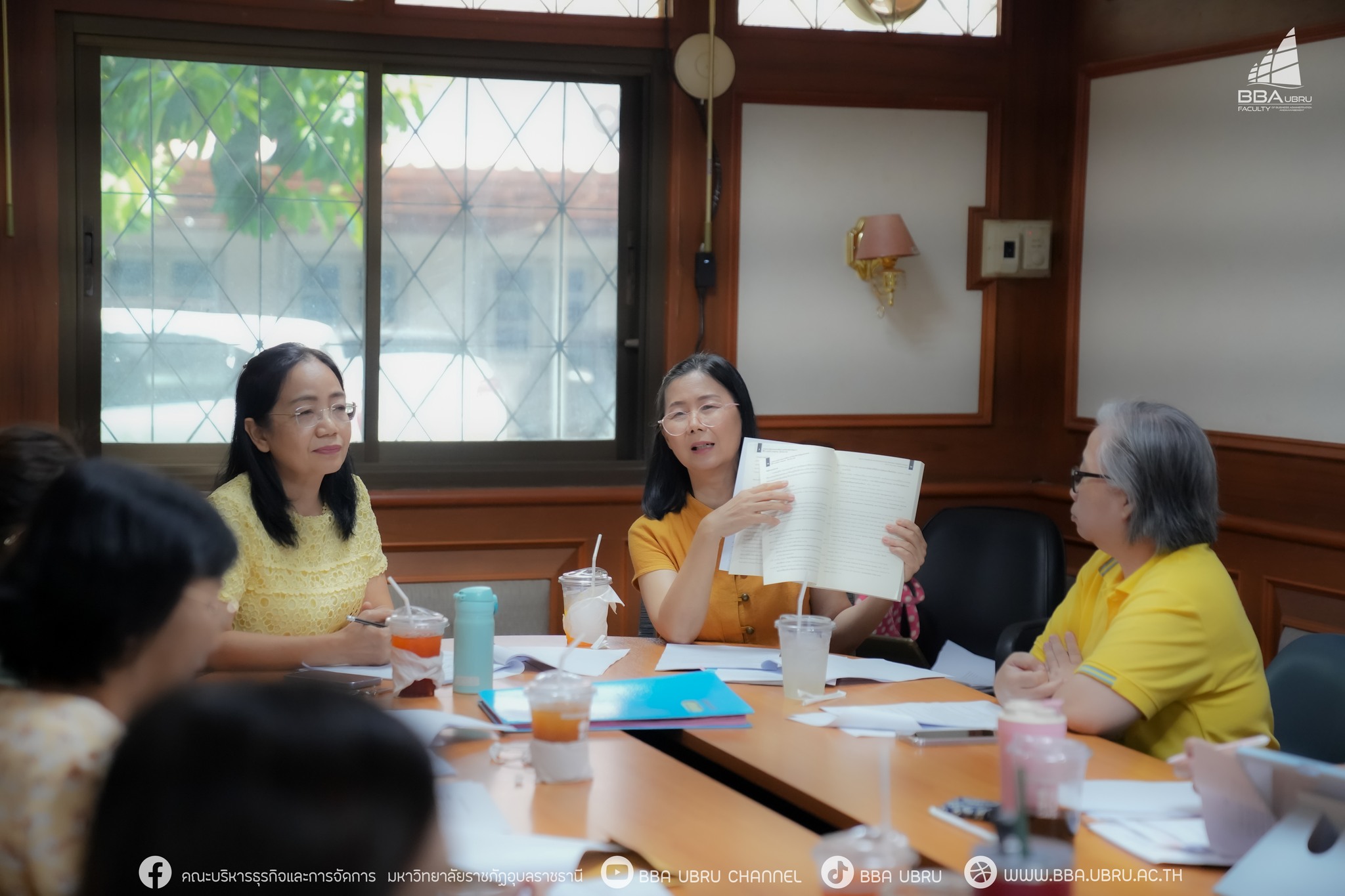 17 มิ.ย. 67 ณ ห้องประชุมคอมมอนรูม ประชุมงานวารสารการจัดการและการพัฒนา มหาวิทยาลัยราชภัฏอุบลราชานี ประชุมงานวารสารการจัดการและการพัฒนา มหาวิทยาลัยราชภัฏอุบลราชานี