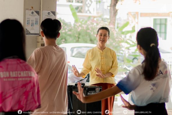 16 ก.ค. 67 รองศาสตราจารย์ ดร.ประนอม คำผา คณบดีคณะบริหารธุรกิจและการจัดการ ร่วมให้กำลังใจ