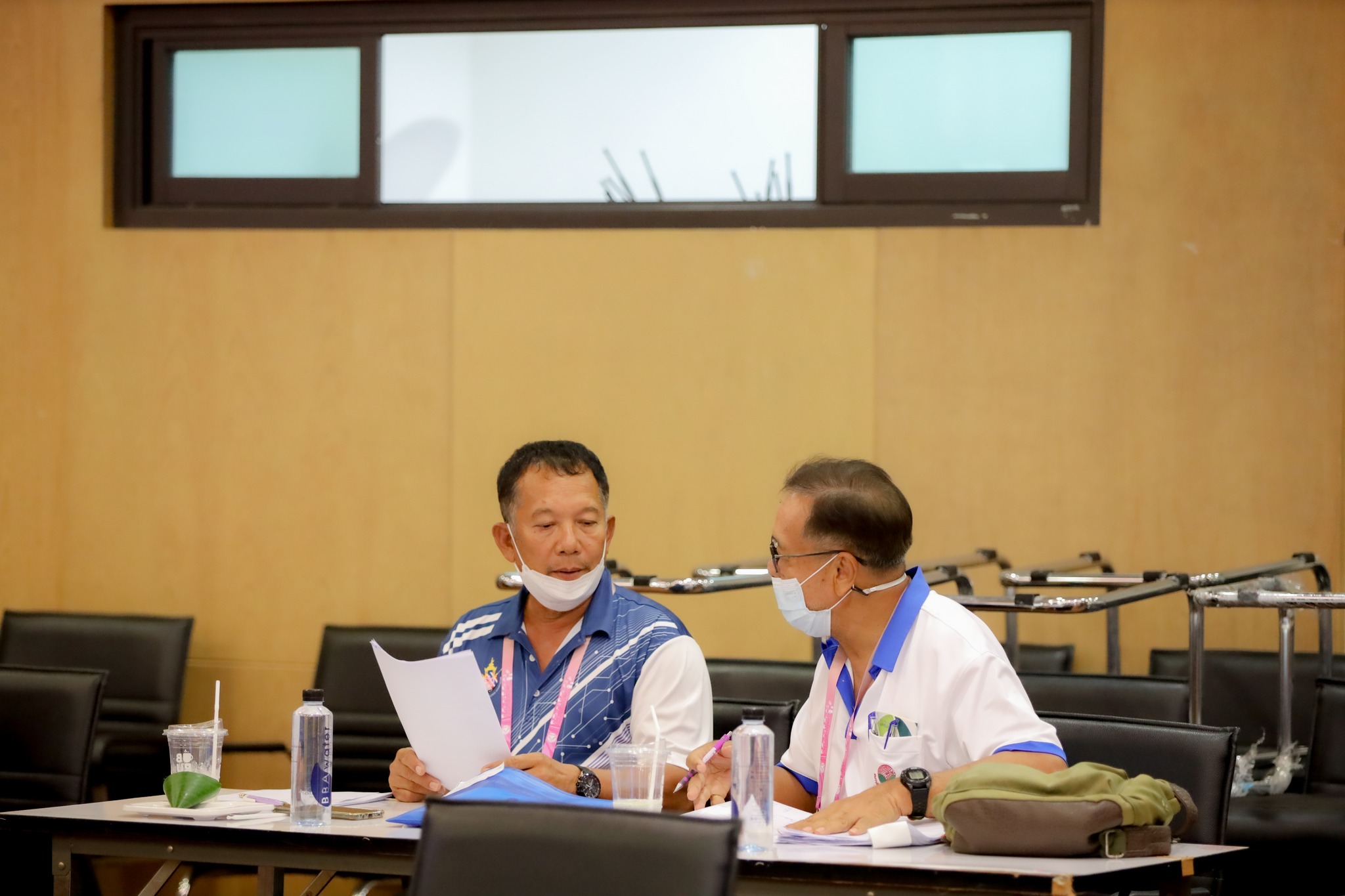 วันที่ 28 พ.ค. 66 การประชุมผู้จัดการทีม กีฬากอล์ฟ การแข่งขันกีฬาบุคลากรแห่งประเทศไทยครั้งที่ 39 ณ ห้องประชุมโกมุท ชั้น 4 อาคารเรียนและปฏิบัติการ มหาวิทยาลัยราชภัฏอุบลราชธานี