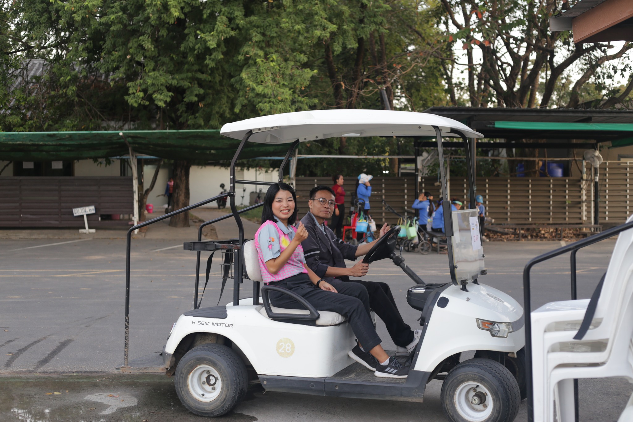 บรรยากาศการแข่งกีฬา กอล์ฟ งานกีฬาสาธิตราชภัฏสัมพันธ์ ครั้งที่ 33 ? อรุณเกมส์ ? วันที่ 7 ธ.ค. 66 ณ สนามกอล์ฟกองบิน 21 จ.อุบลราชธานี