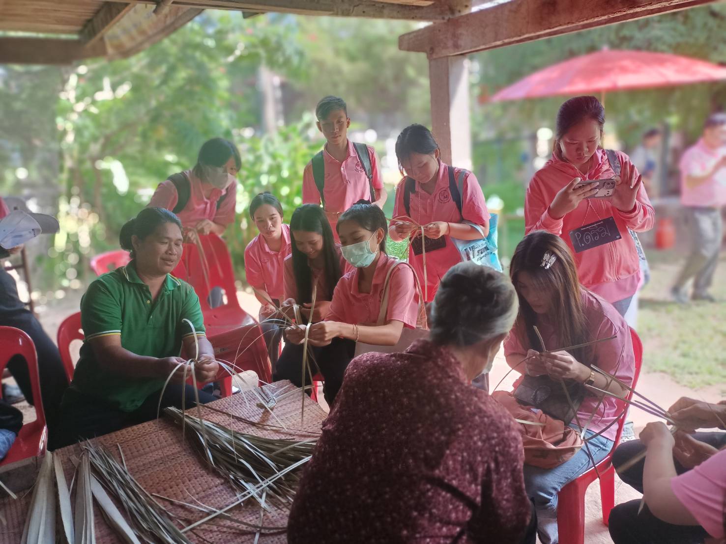 วันที่ 5 ก.ค. 67 ณ บ้านหนองคู กิจกรรมอบรมเชิงปฏิบัติการพัฒนาศักยภาพและการเรียนรู้เชิงธุรกิจของวิสาหกิจชุมชนและวัฒนธรรมท้องถิ่น