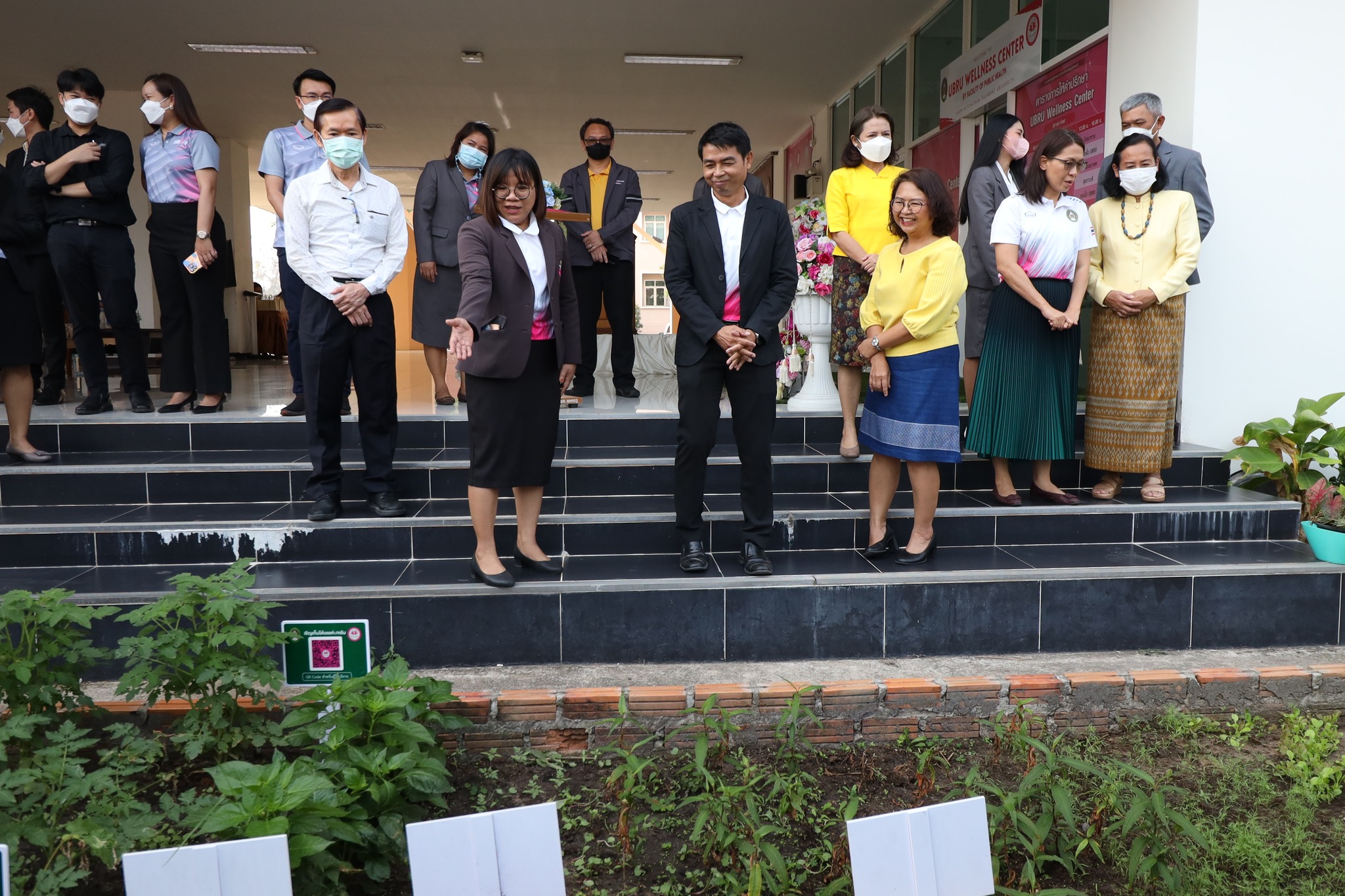 วันที่ 13 ก.พ. 66 เปิดศูนย์ส่งเสริมสุขภาวะ UBRU Wellness Cent Cent ณ ลานกิจกรรม ชั้น ๑ อาคารสาธารณสุขเพื่อการพัฒนา และสร้างเสริมสุขภาพ คณะสาธารณสุขศาสตร์