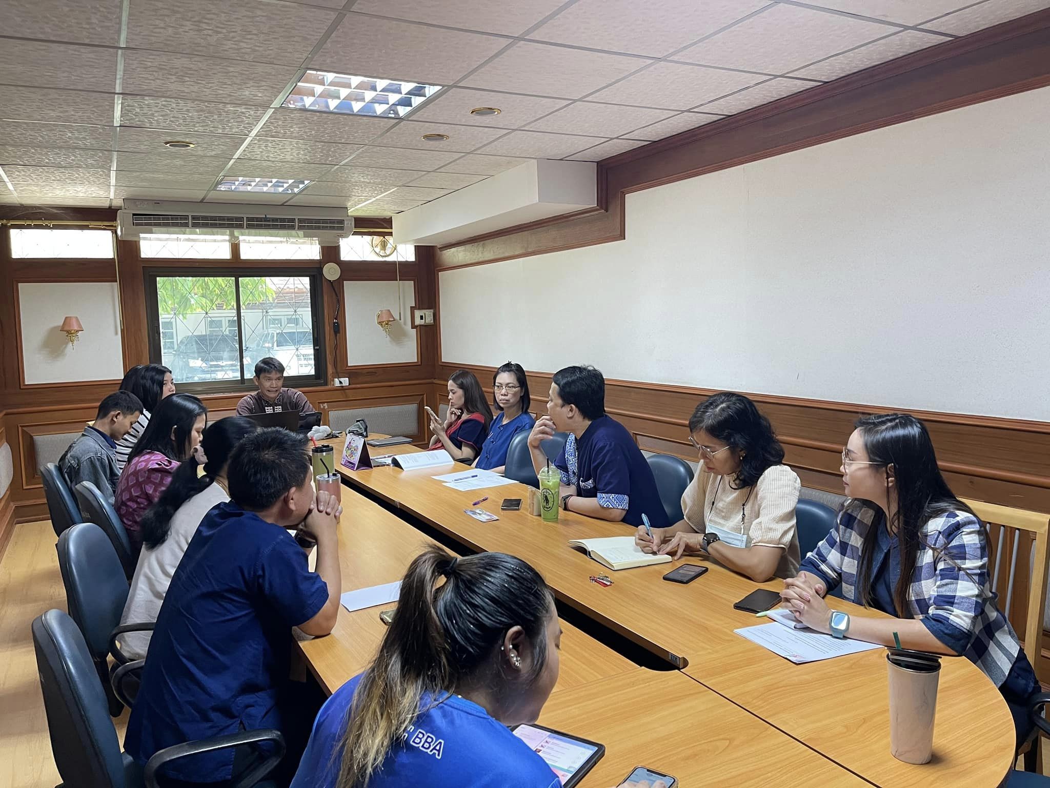 เราพร้อมม!ประชุมคณะกรรมการจัดการแข่งขัน เพื่อเตรียมความพร้อมจัดการแข่งขันกีฬา BBA Sport Smart กีฬานักศึกษาคณะบริหารธุรกิจและการ