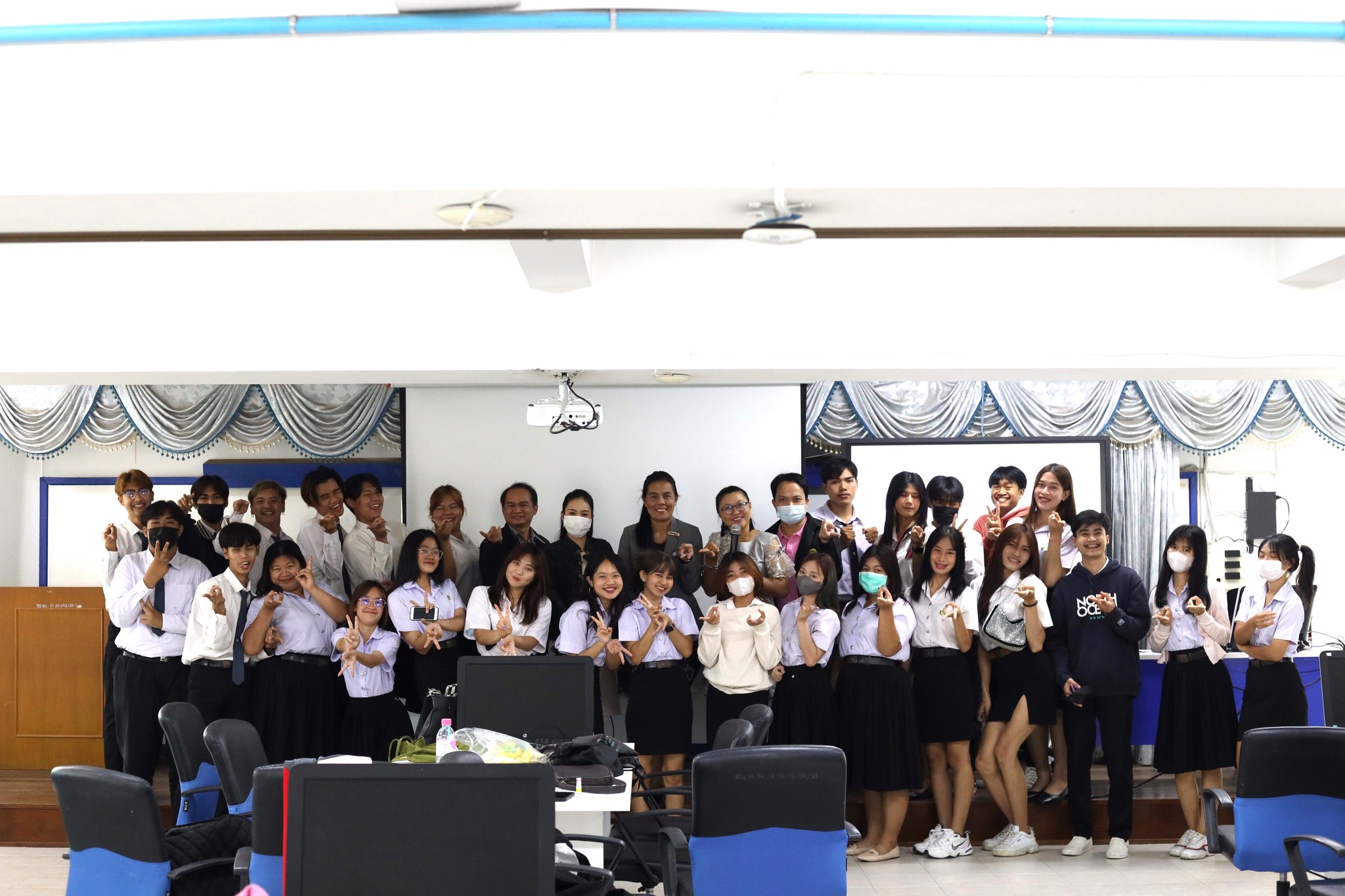 วันที่ 9 มีนาคม 2566 show case สาขาวิชานิเทศศาสตร์