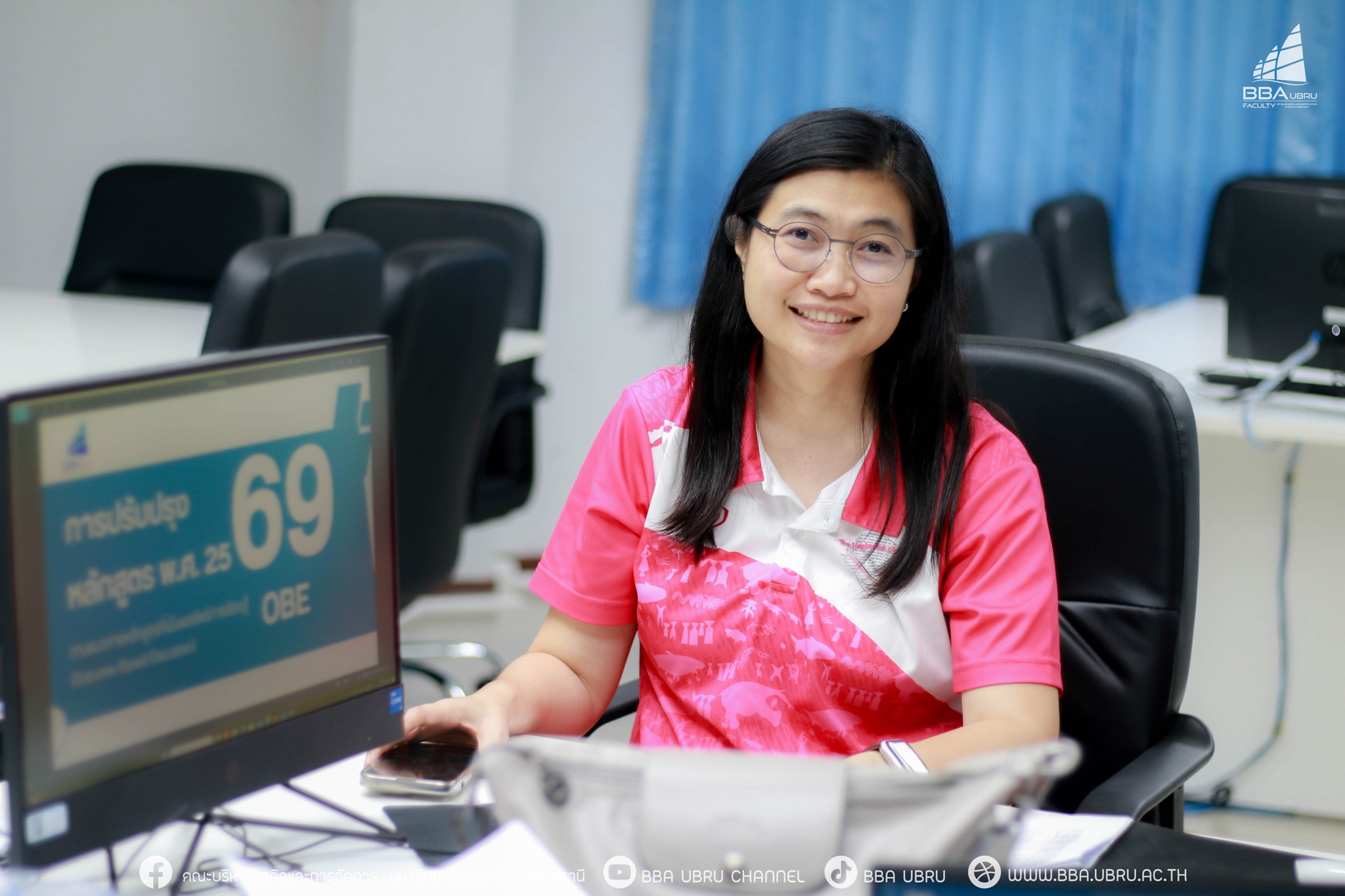 วันที่ 17 ก.ย. 67 ณ ห้อง 15 ? 204 อาคารเรียน 15 คณะบริหารธุรกิจและการจัดการ มหาวิทยาลัยราชภัฏอุบลราชธานี การปรับปรุงหลักสูตร พ.ศ.2569 ตามแนวทาง OBE