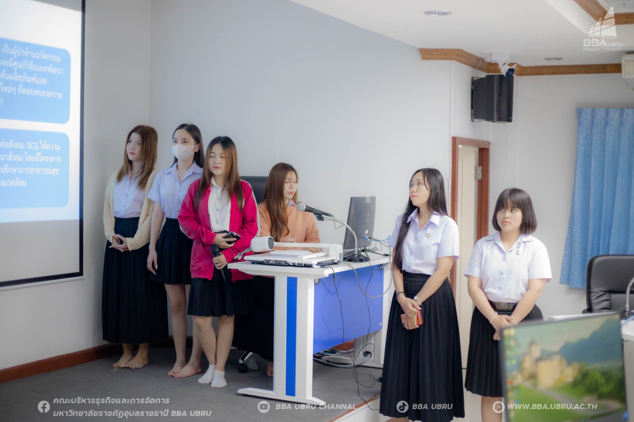 10 ต.ค. 67 Show case วิชาการจัดการองค์กรเพื่อสังคมและการพัฒนาอย่างยั่งยืน คณะบริหารธุรกิจและการจัดการ มหาวิทยาลัยราชภัฏอุบลราชธานี