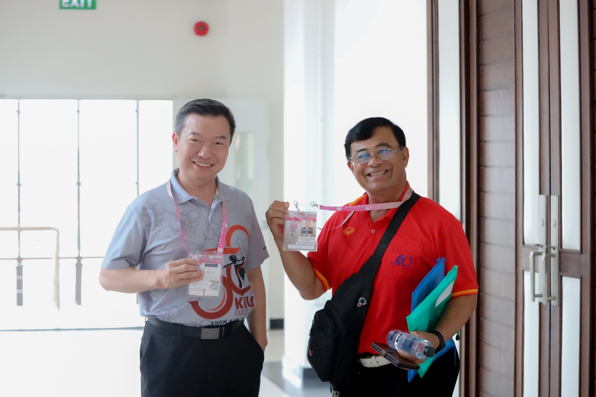 วันที่ 28 พ.ค. 66 การประชุมผู้จัดการทีม กีฬากอล์ฟ การแข่งขันกีฬาบุคลากรแห่งประเทศไทยครั้งที่ 39 ณ ห้องประชุมโกมุท ชั้น 4 อาคารเรียนและปฏิบัติการ มหาวิทยาลัยราชภัฏอุบลราชธานี