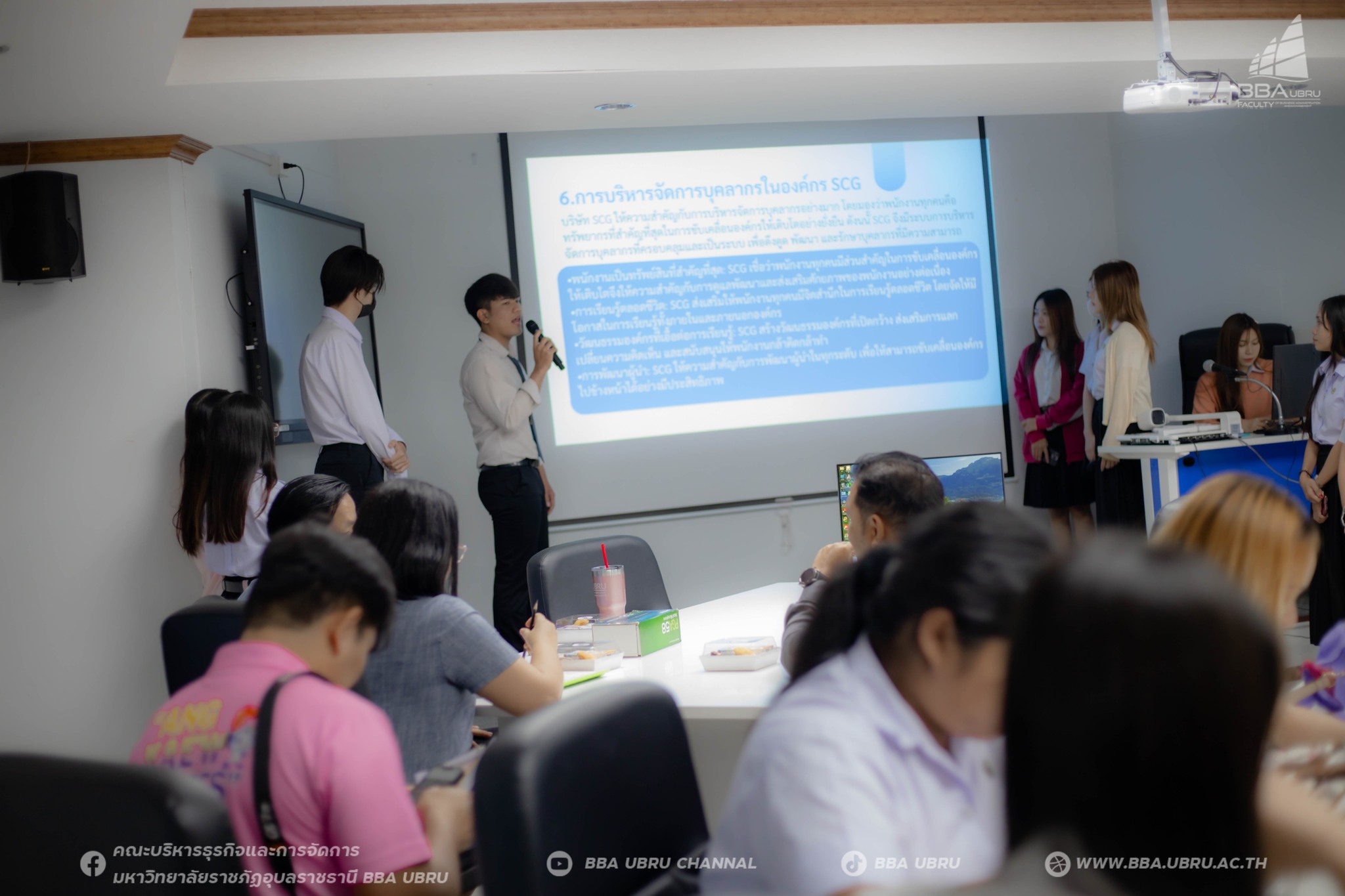 10 ต.ค. 67 Show case วิชาการจัดการองค์กรเพื่อสังคมและการพัฒนาอย่างยั่งยืน คณะบริหารธุรกิจและการจัดการ มหาวิทยาลัยราชภัฏอุบลราชธานี