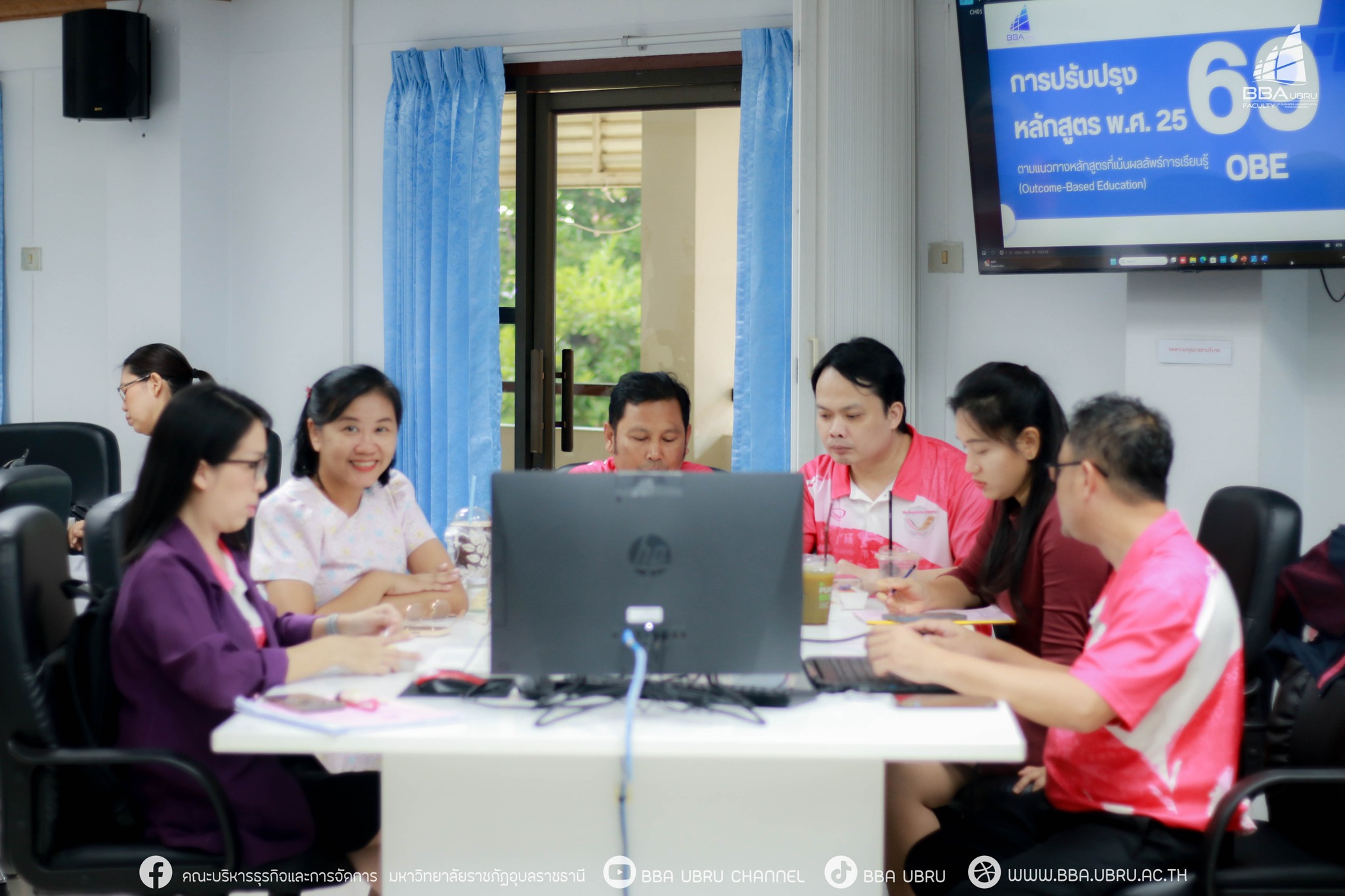 วันที่ 17 ก.ย. 67 ณ ห้อง 15 ? 204 อาคารเรียน 15 คณะบริหารธุรกิจและการจัดการ มหาวิทยาลัยราชภัฏอุบลราชธานี การปรับปรุงหลักสูตร พ.ศ.2569 ตามแนวทาง OBE
