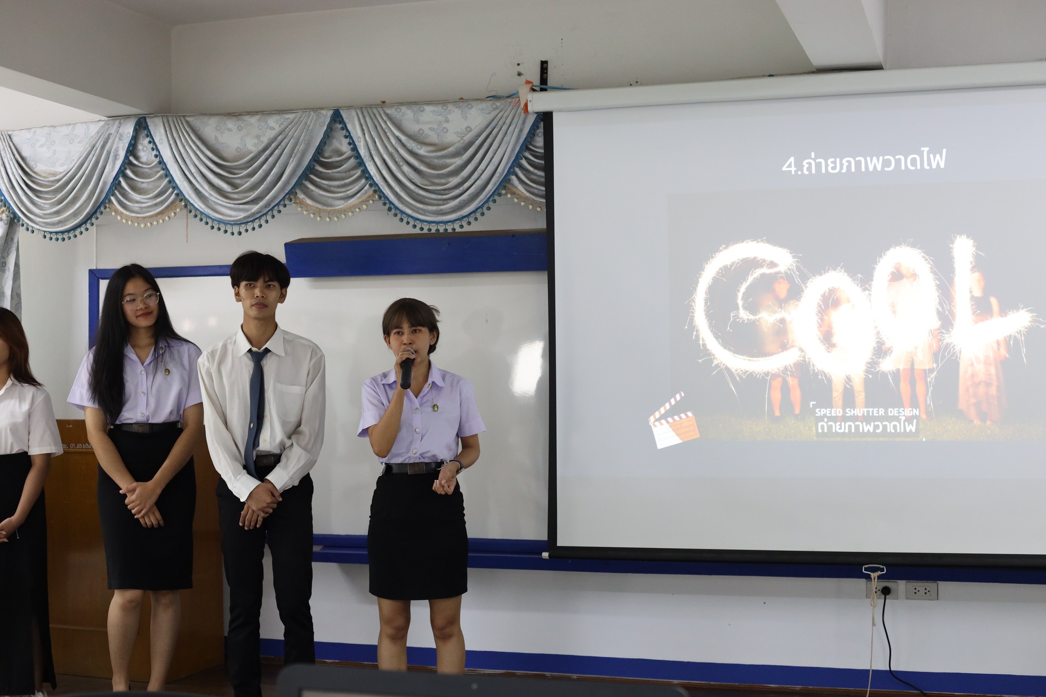 วันที่ 9 มีนาคม 2566 show case สาขาวิชานิเทศศาสตร์