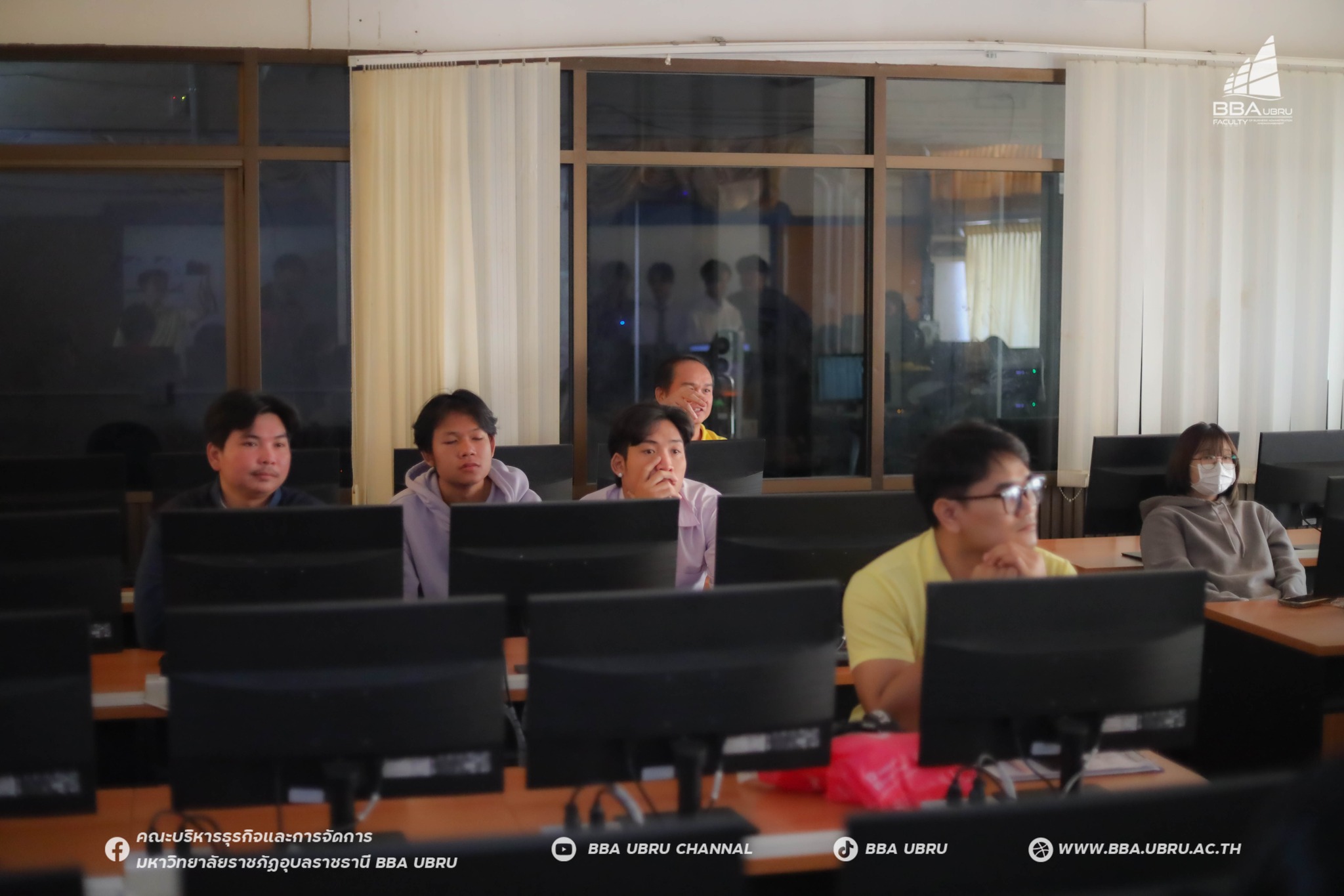 7 ต.ค. 67 Show case วิชา การตัดต่อวิทยุกระจายเสียง วิทยุโทรทัศน์ และสื่อดิจิทัล คณะบริหารธุรกิจและการจัดการ มหาวิทยาลัยราชภัฏอุบลราชธานี