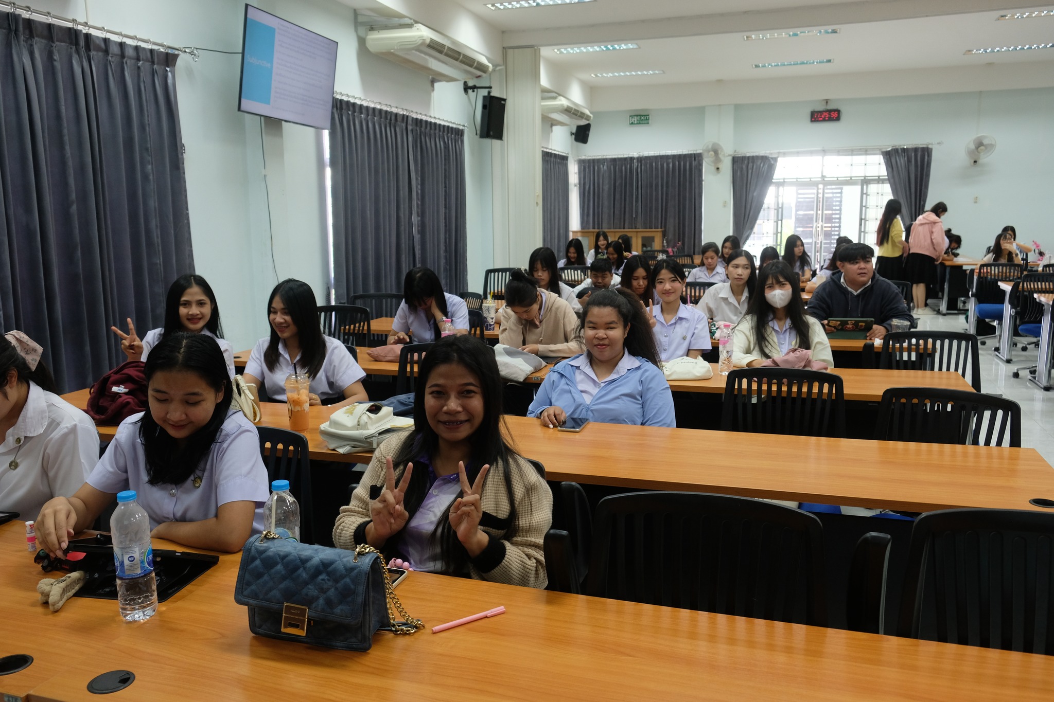 วันที่ 1 กุมภาพันธ์ 2567 ณ อาคารอินทนิล ชั้น 3 หลักสูตรบัญชีบัณฑิต จัดโครงการ เตรียมความพร้อมสู่ตำแหน่งงานนักวิชาการการเงินและบัญชี ให้กับนักศึกษาชั้น ปี 3 และชั้นปี 4 ที่กำลังจะจบการศึกษา และอยากจะเข้าทำงานในตำแหน่งนักวิชาการการเงินและบัญชี โดยได้รับเกีย