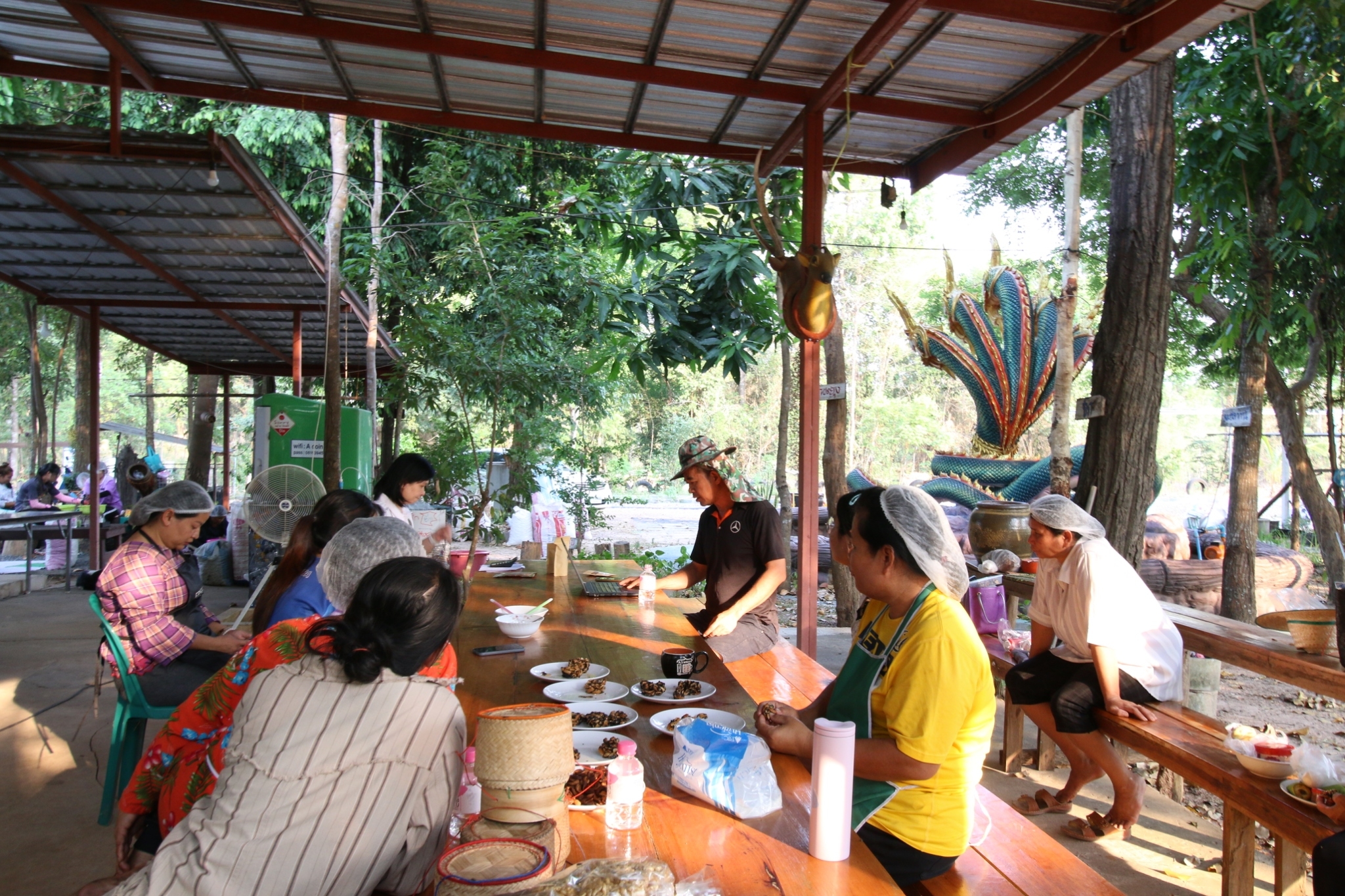 วันที่ 1 - 2 เม.ย. 66 อบรมเชิงปฏิบัติการพัฒนาสูตรการแปรรูปเม็ดมะม่วงหิมพานต์ ต.ขามเปี้ย อ.ตระการพืชผล จ.อุบลราชธานี