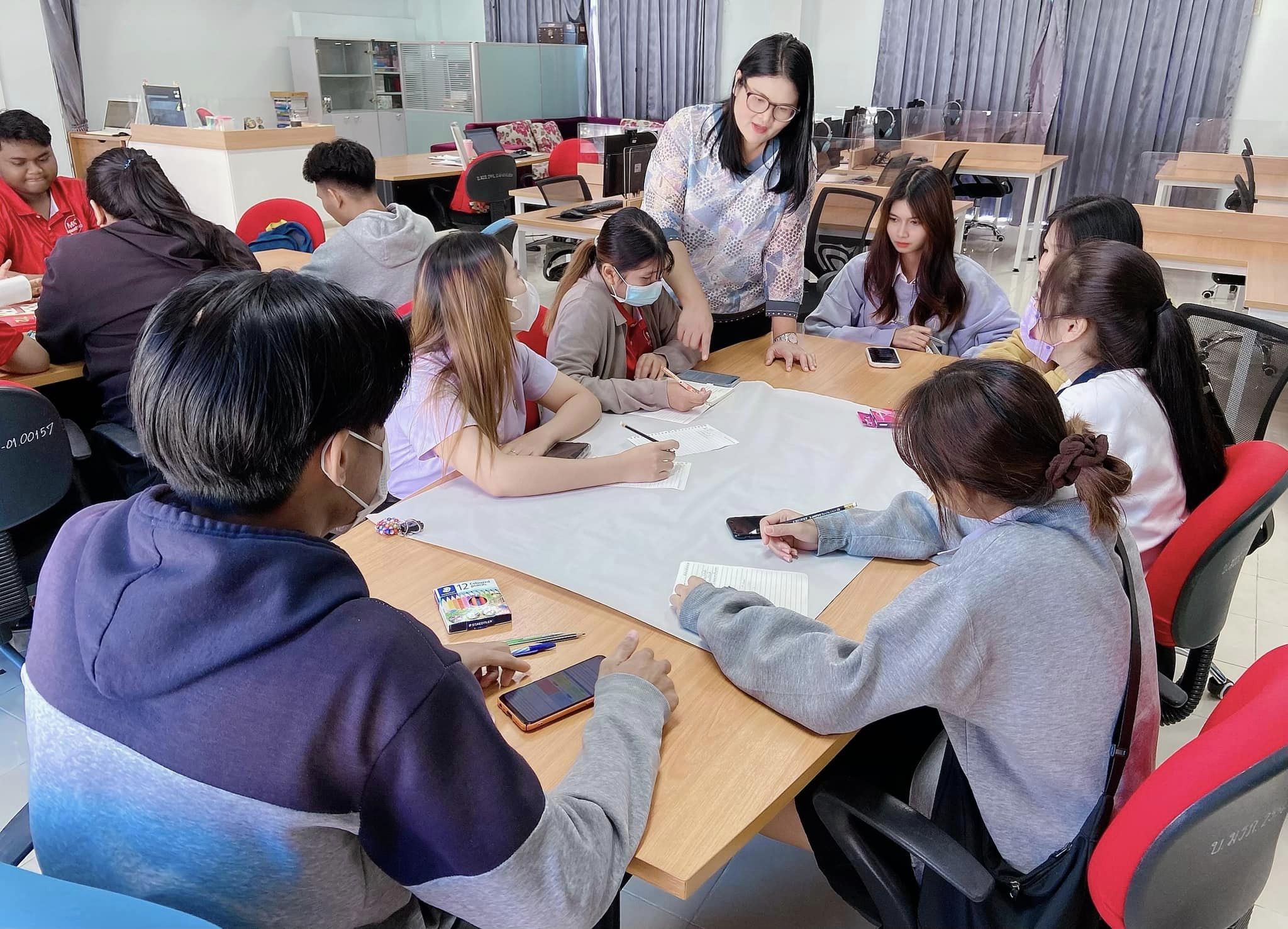 วันศุกร์ที่ 15 ธันวาคม 2566 ให้บริการ ห้องสมุด คณะบริหารธุรกิจและการจัดการ เพื่อใช้ในกระบวนการการจัดการเรียนการสอน