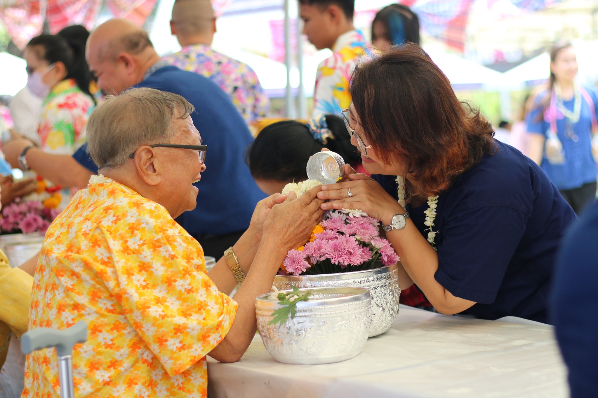 กิจกรรมสืบสานวัฒนธรรมประเพณีวันสงกรานต์