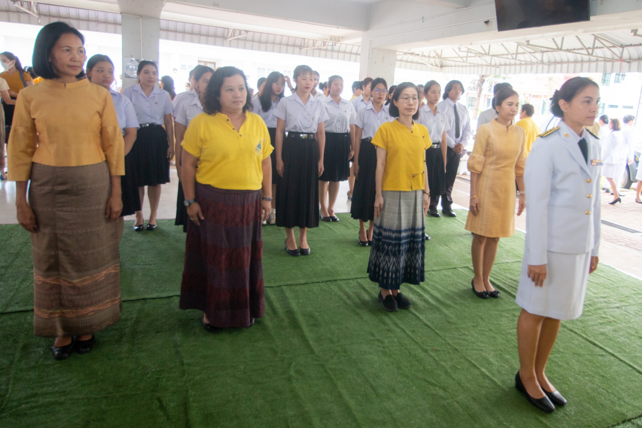 วันที่ ๒๖ ก.ค. ๖๖ ณ อาคารเรียน 8 พิธีถวายพระพรชัยมงคล พระบาทสมเด็จพระเจ้าอยู่หัว เนื่องในโอกาสวันเฉลิมพระชนมพรรษา ๒๘ ก.ค. ๒๕๖๖