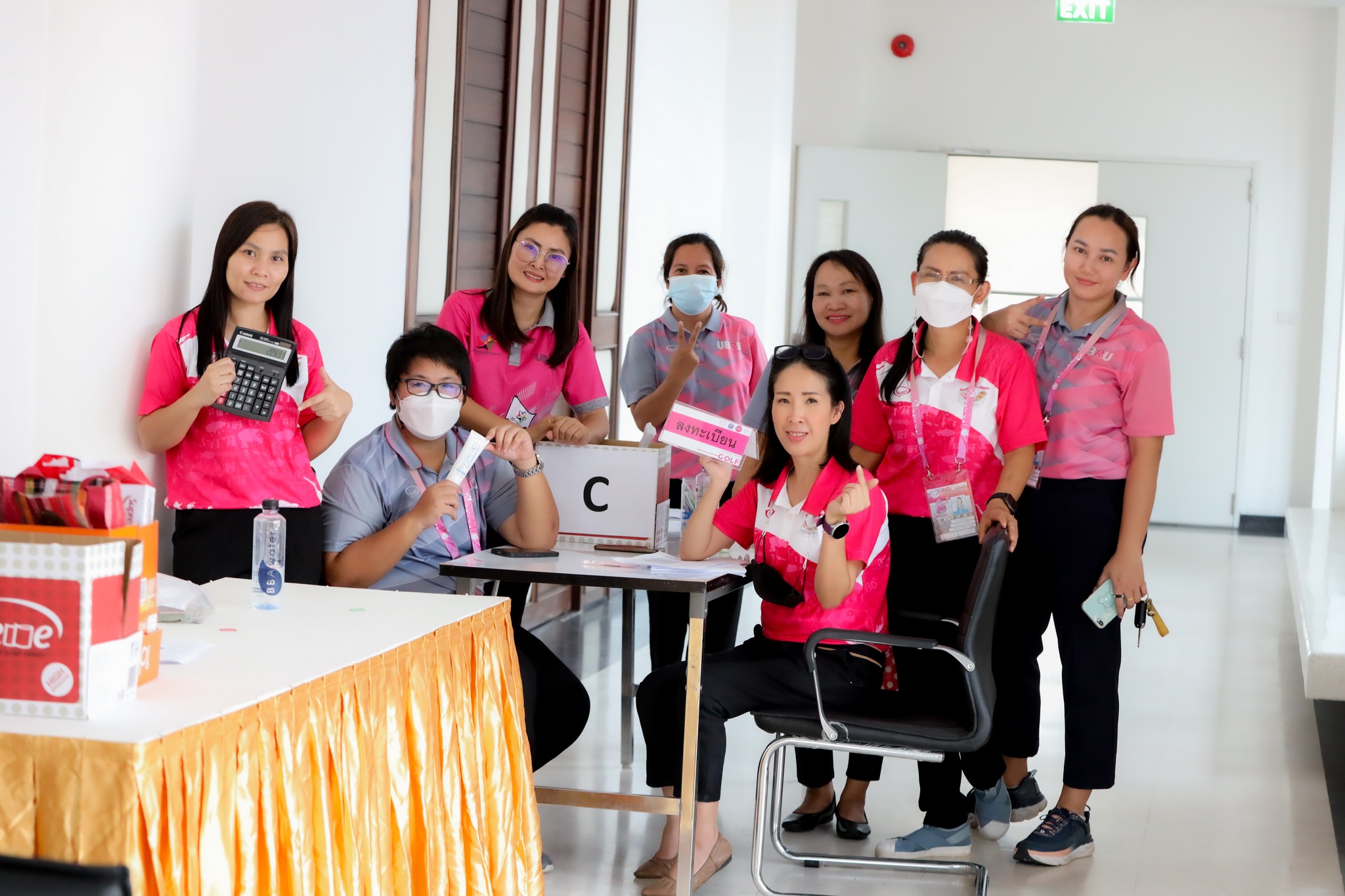 วันที่ 28 พ.ค. 66 การประชุมผู้จัดการทีม กีฬากอล์ฟ การแข่งขันกีฬาบุคลากรแห่งประเทศไทยครั้งที่ 39 ณ ห้องประชุมโกมุท ชั้น 4 อาคารเรียนและปฏิบัติการ มหาวิทยาลัยราชภัฏอุบลราชธานี