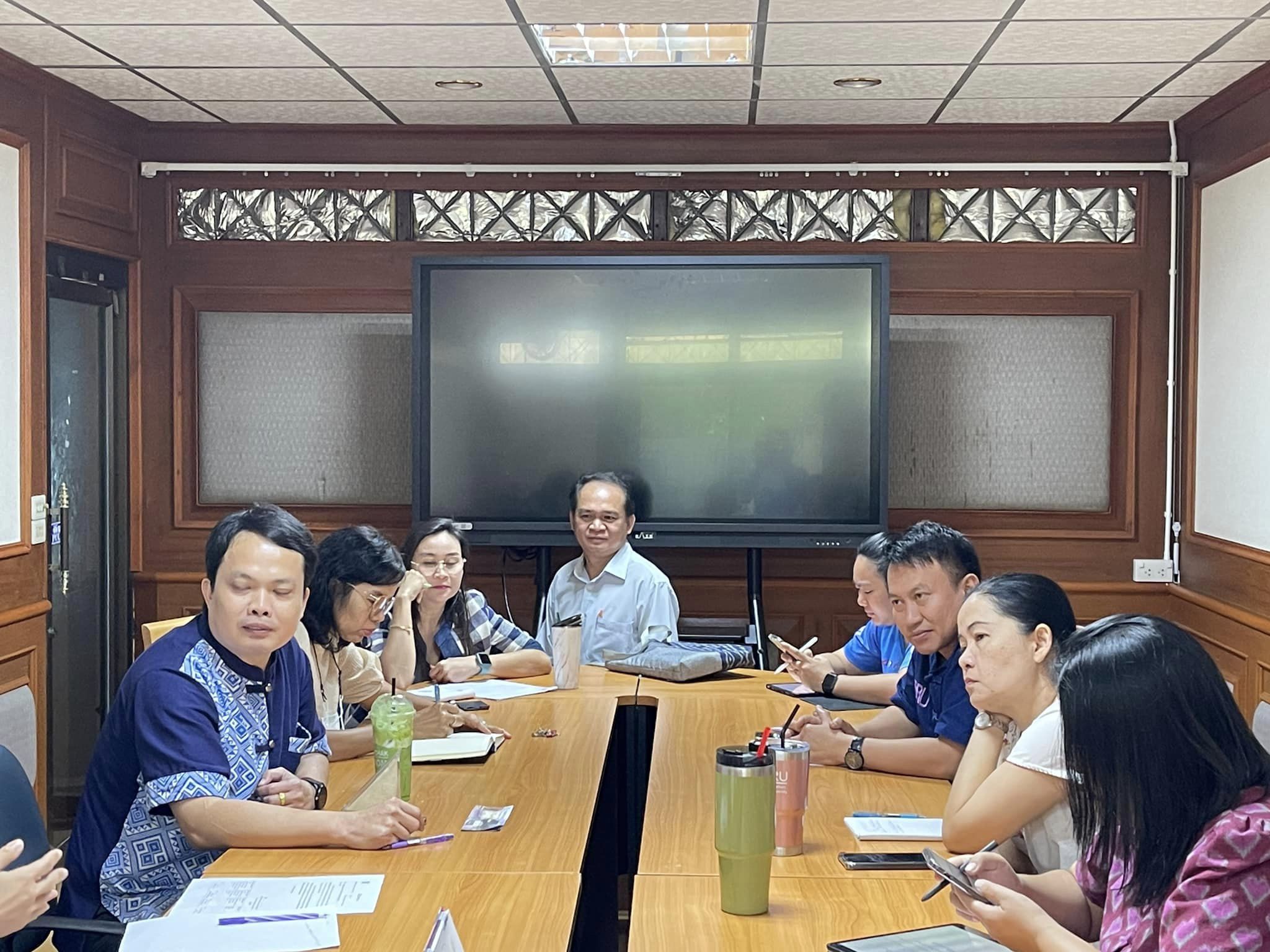 เราพร้อมม!ประชุมคณะกรรมการจัดการแข่งขัน เพื่อเตรียมความพร้อมจัดการแข่งขันกีฬา BBA Sport Smart กีฬานักศึกษาคณะบริหารธุรกิจและการ