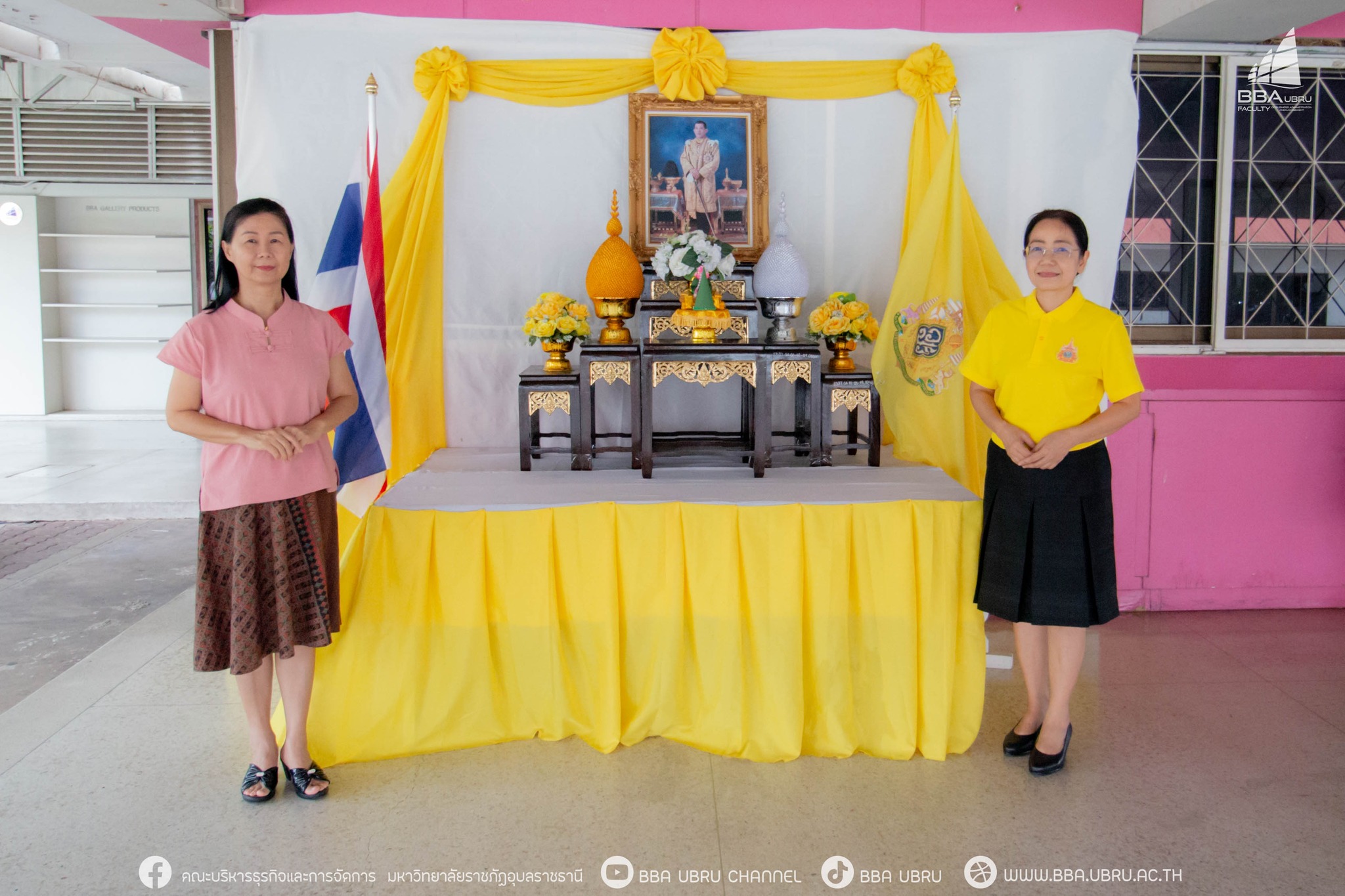 ๑๒ กรกฎาคม ๖๗ ณ อาคารเรียน ๘ สาขาวิชาการจัดการธุรกิจดิจิทัล ถวายพระพร พระบาทสมเด็จพระเจ้าอยู่หัว เนื่องในโอกาสวันเฉลิมพระชนมพรรษา