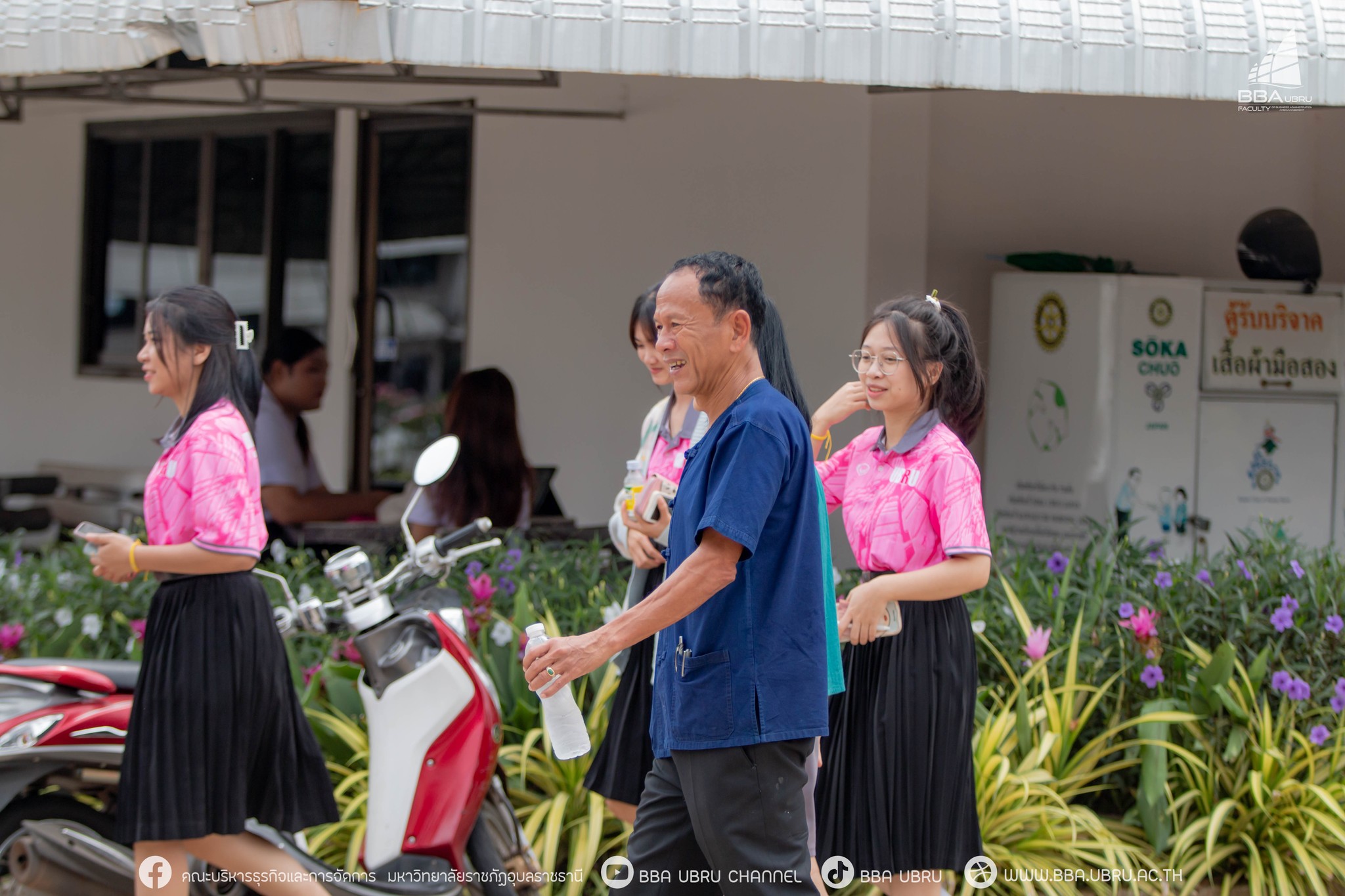 วันที่ 3 ก.ค. 67 อธิการบดี นำบุคลากรสำรวจพื้นที่ตรวจสอบความเรียบร้อย เพื่อปรับปรุงพื้นที่อาคารเรียน 6 คณะบริหารธุรกิจและการจัดการ มหาวิทยาลัยราชภัฏอุบลราชธานี