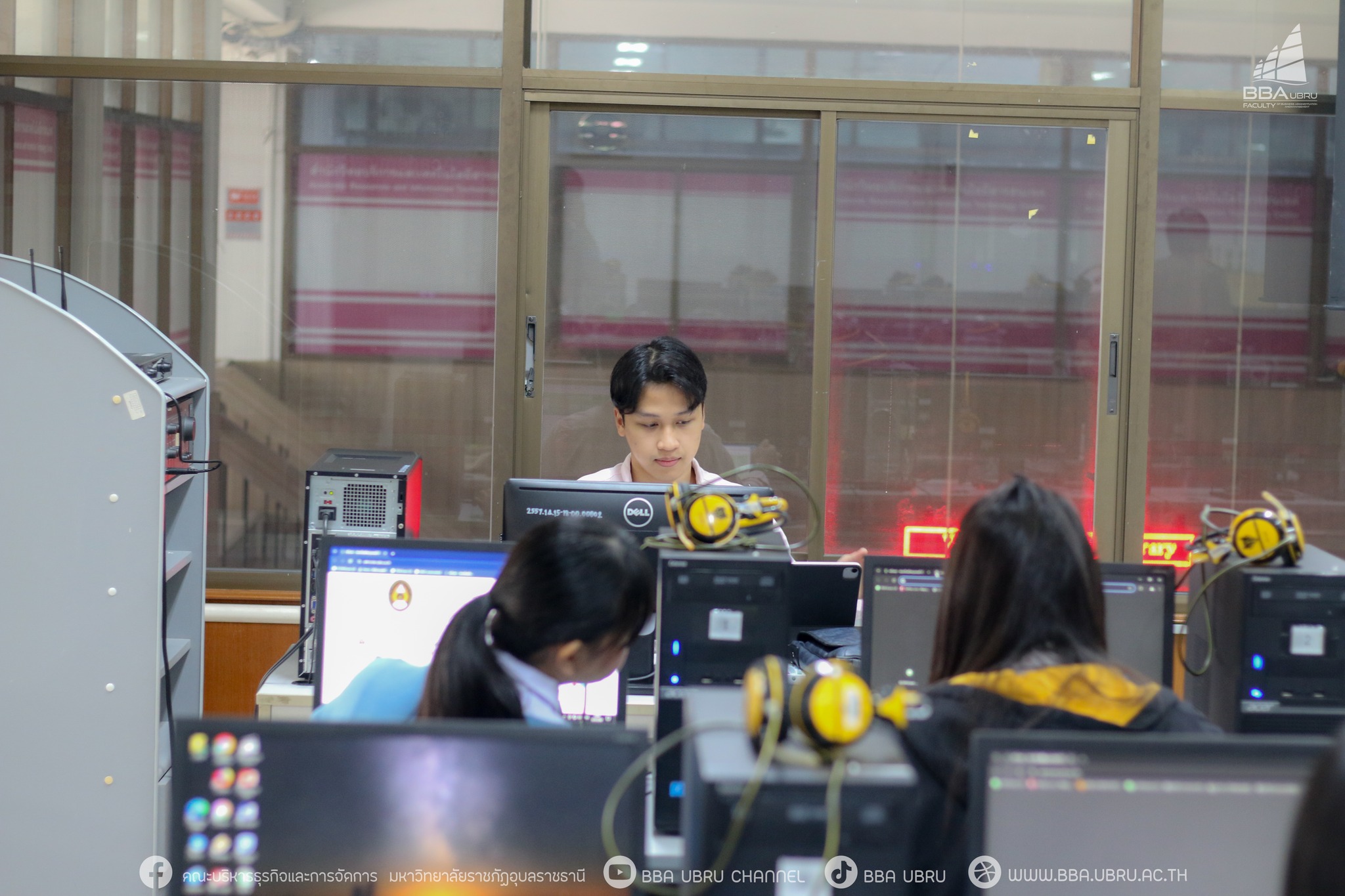 10 ก.ย. 67 ณ สำนักวิทยบริการและเทคโนโลยีสารสนเทศ มหาวิทยาลัยราชภัฏอุบลราชธานี การทดสอบวัดระดับความสามารถทางด้านภาษาอังกฤษ Common European Framework of Reference for Languages (CEFR) ให้กับนักศึกษาชั้นปีที่ 4