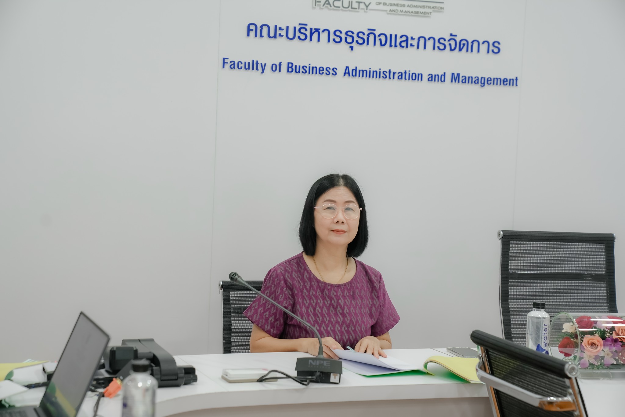 วันศุกร์ที่ 16 กุมภาพันธ์ 2567 เวลา 10.00 น. รองศาสตราจารย์ ดร.ประนอม คำผา คณบดีคณะบริหารธุรกิจและการจัดการ ประธานคณะกรรมการสรรหากรรมการประจำคณะ ประเภทผู้แทนคณาจารย์ ประชุมคณะกรรมการสรรหากรรมการประจำคณะ ประเภทผู้แทนคณาจารย์ ครั้งที่ 1/2567 ณ ห้องประชุมคณะ