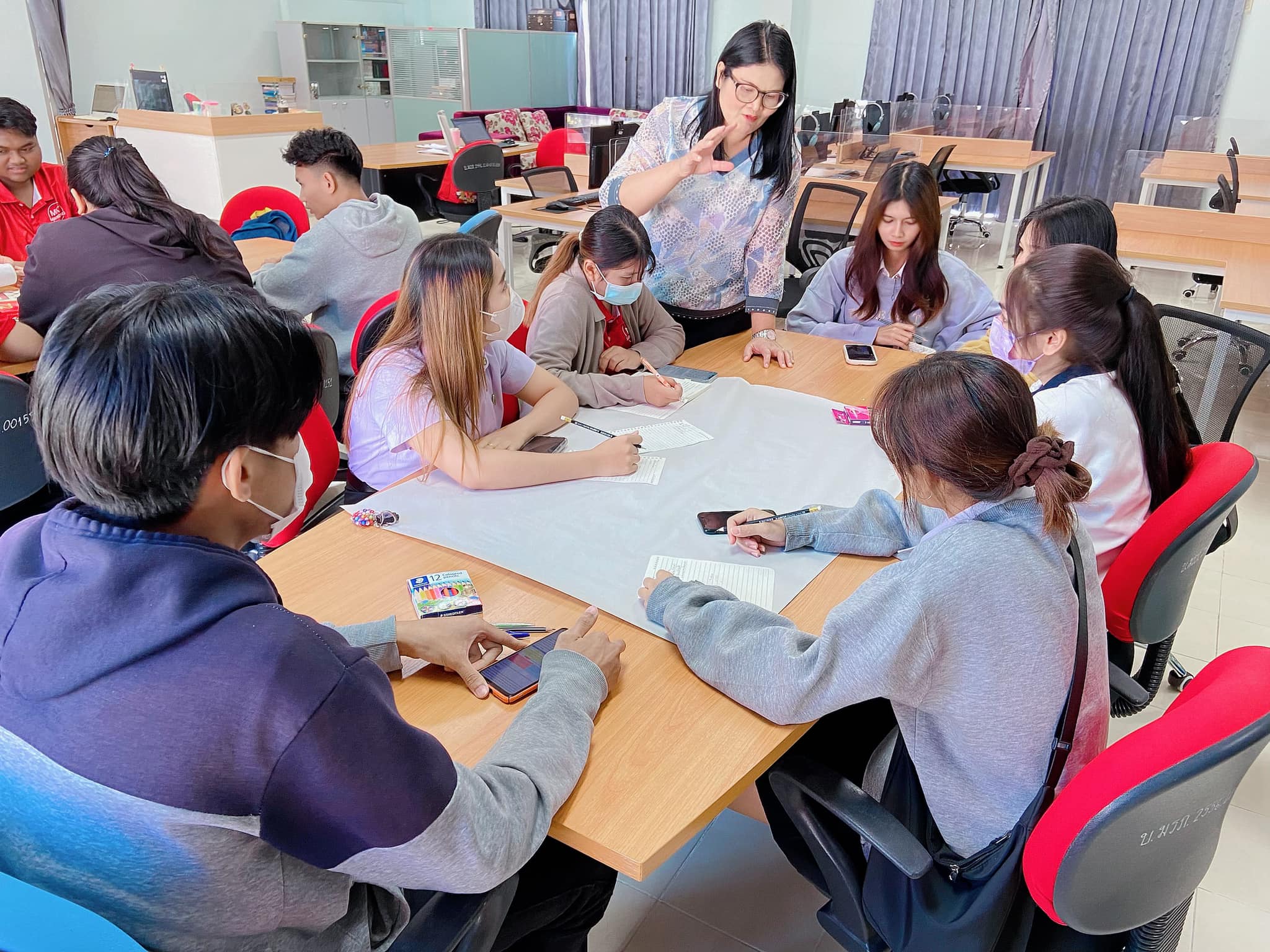 วันศุกร์ที่ 15 ธันวาคม 2566 ให้บริการ ห้องสมุด คณะบริหารธุรกิจและการจัดการ เพื่อใช้ในกระบวนการการจัดการเรียนการสอน