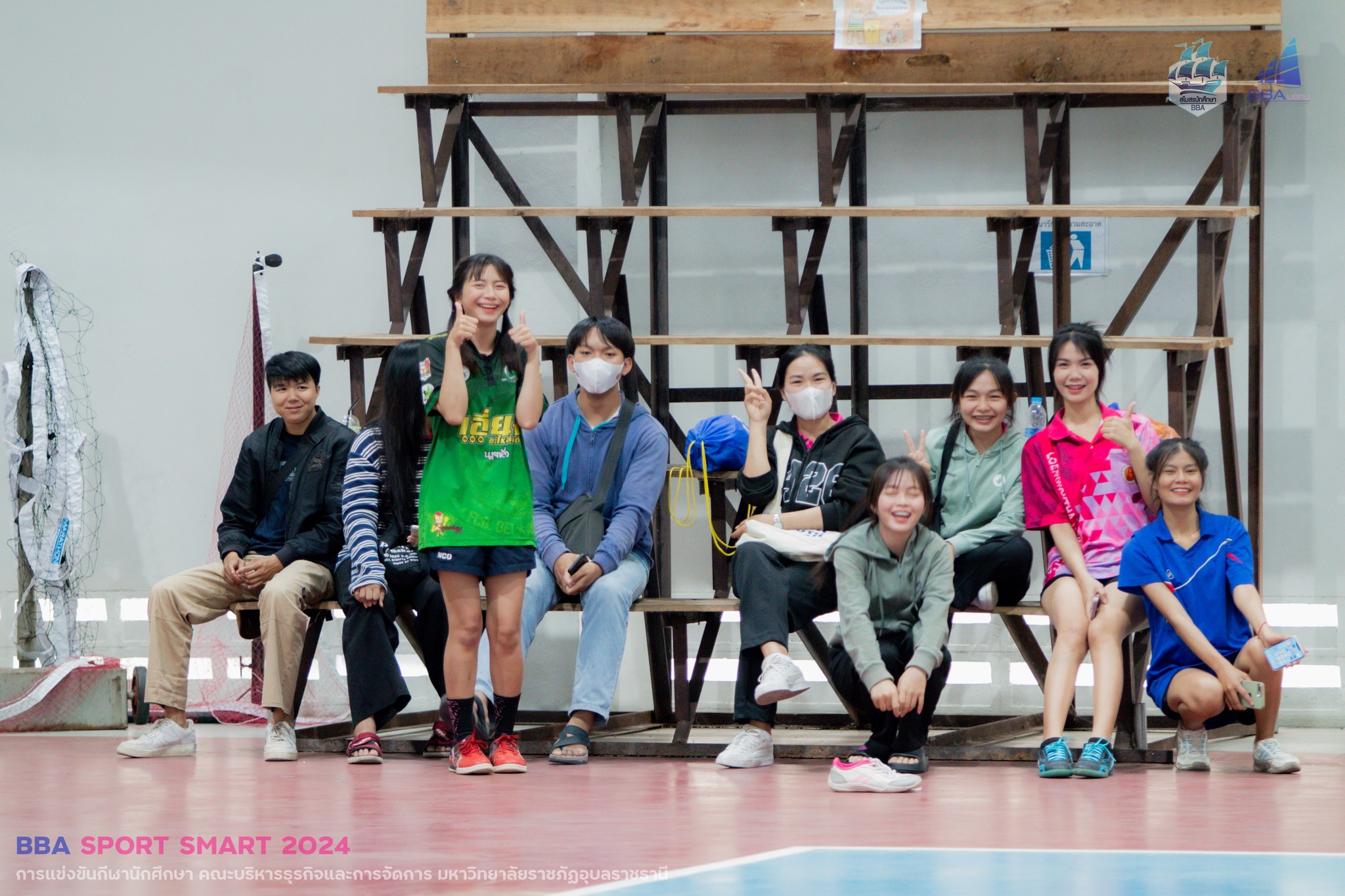 การแข่งขันฟุตซอล ?BBA SPORTS 2024? วันที่ 6 ม.ค. 67 #BBASPORTS2024 บรรยากาศการแข่งขันกีฬาฟุตซอล ในการแข่งขันกีฬานักศึกษา คณะบริหารธุรกิจและการจัดการ ?BBA SPORTS 2024? ณ สนาม Indoor Stadium มหาวิทยาลัยราชภัฏอุบลราชธานี