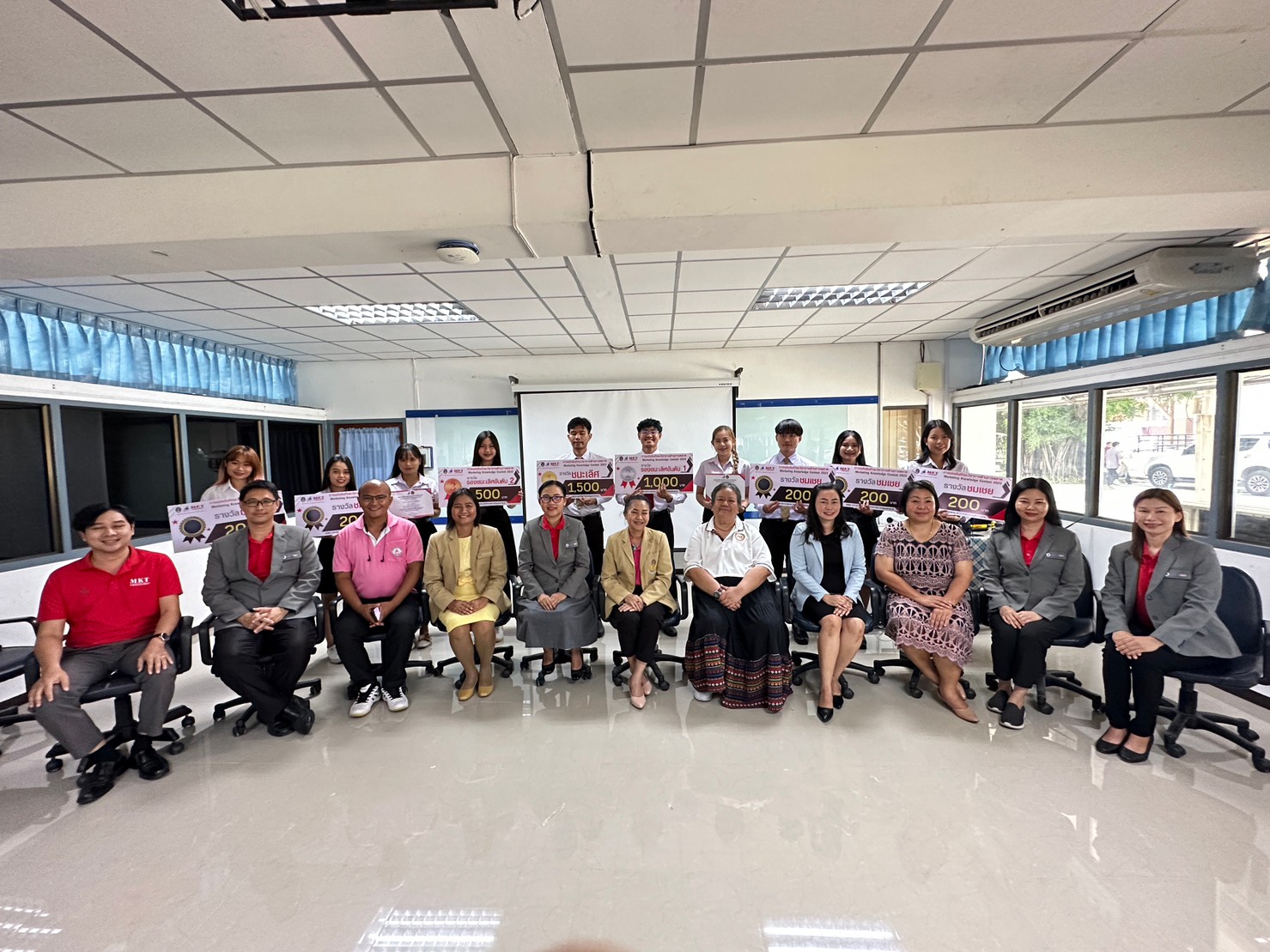 18 ส.ค. 66 ณ ห้อง MBA ชั้น 1 อาคารเรียน 6 สาขาวิชาการตลาด จัดกิจกรรม การแข่งขันทักษะวิชาการด้านการตลาด Marketing knowledge Contest 2023