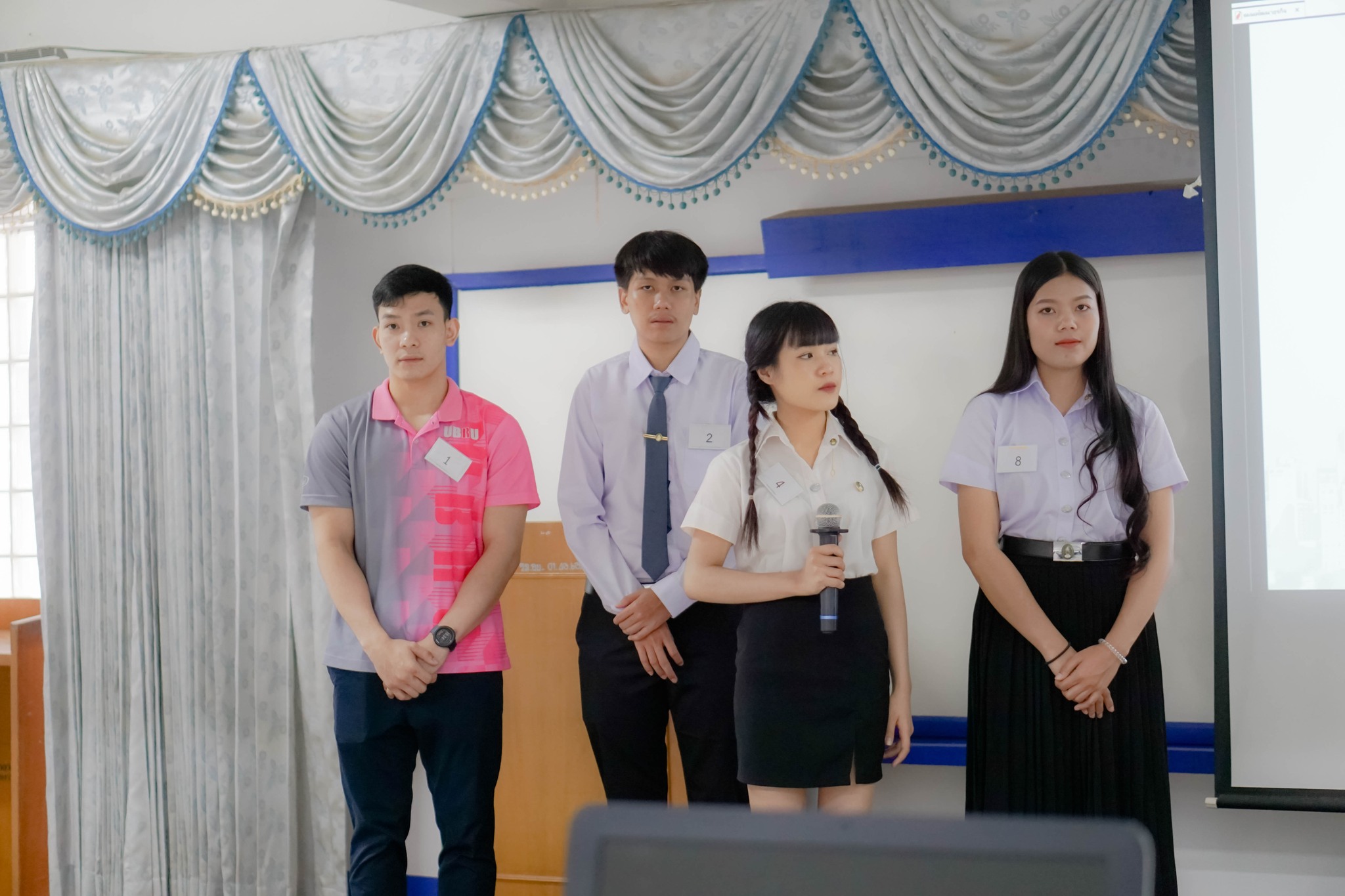 การนำเสนอแผนพัฒนาองค์กร รายวิชาฝึกประสบการณ์วิชาชีพบริหารธุรกิจ (กศ.บป.) ภาคเรียนที่ 2/2566