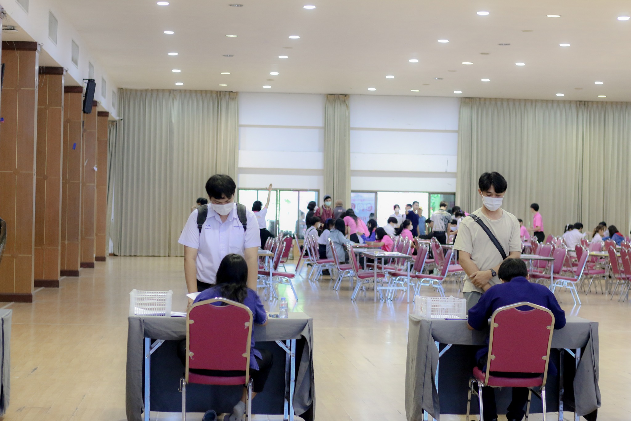 วันที่ 9 มิ.ย. 66 การรายงานตัวนักศึกษาใหม่ มหาวิทยาลัยราชภัฏอุบลราชานี ณ หอประชุมไพรพะยอม