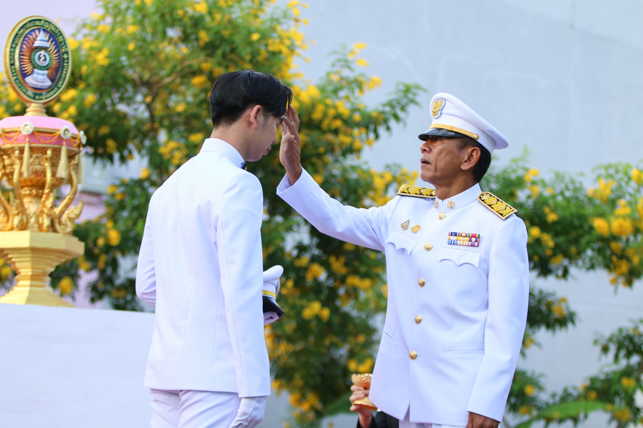 ๑ กันยายน ๒๕๖๖ องค์การบริหารนักศึกษา จัดพิธีอัญเชิญตราพระราชลัญจกร และถวายสัตยาธิษฐาน ปฏิญาณตน