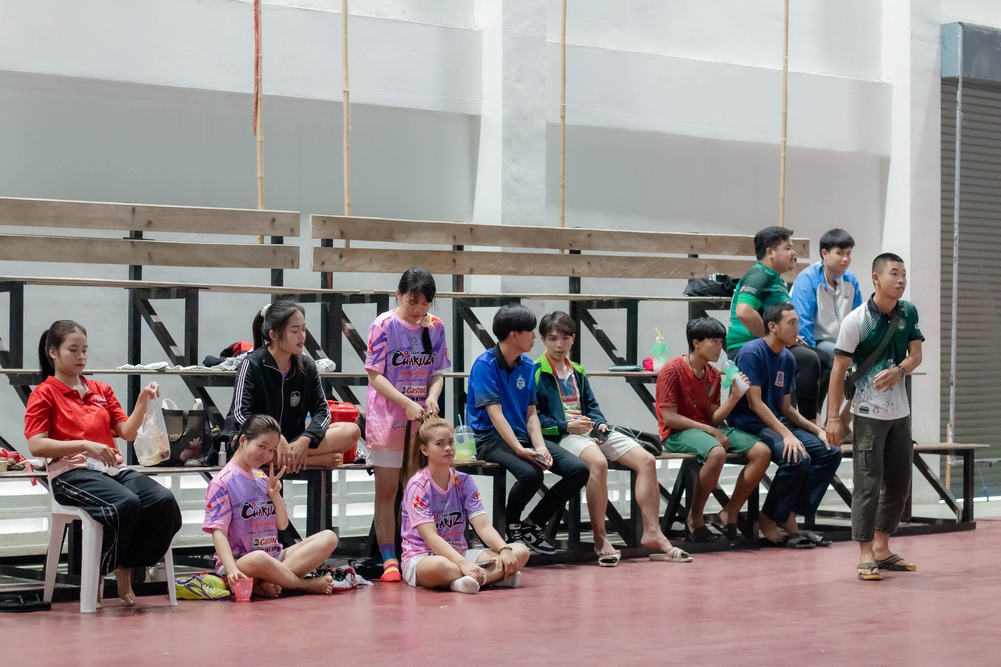 การแข่งขันตะกร้อ ?BBA SPORTS 2024? วันที่ 7 ม.ค. 67 #BBASPORTS2024 บรรยากาศการแข่งขันกีฬาตะกร้อ ในการแข่งขันกีฬานักศึกษา คณะบริหารธุรกิจและการจัดการ ?BBA SPORTS 2024? ณ สนาม Indoor Stadium มหาวิทยาลัยราชภัฏอุบลราชธานี