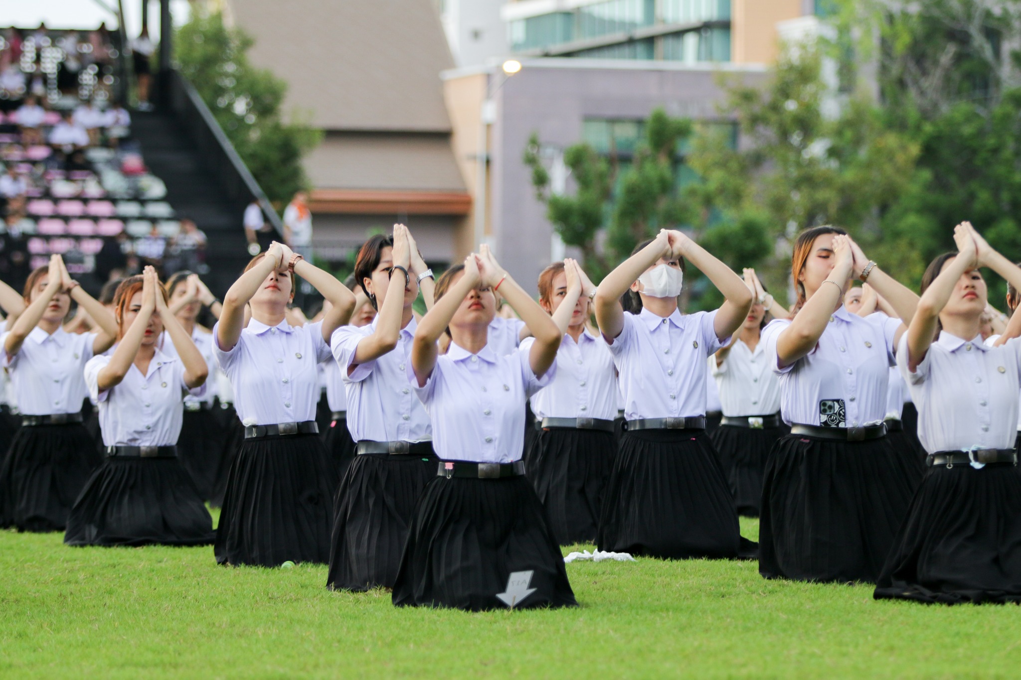 ๑ กันยายน ๒๕๖๖ องค์การบริหารนักศึกษา จัดพิธีอัญเชิญตราพระราชลัญจกร และถวายสัตยาธิษฐาน ปฏิญาณตน
