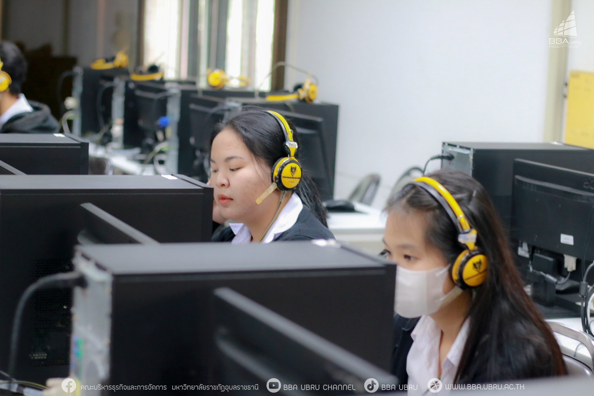 วันที่ 12 ก.ย. 67 ณ สำนักวิทยบริการและเทคโนโลยีสารสนเทศ มหาวิทยาลัยราชภัฏอุบลราชธานี การทดสอบวัดระดับความสามารถทางด้านภาษาอังกฤษ Common European Framework of Reference for Languages (CEFR) ให้กับนักศึกษาชั้นปีที่ 4