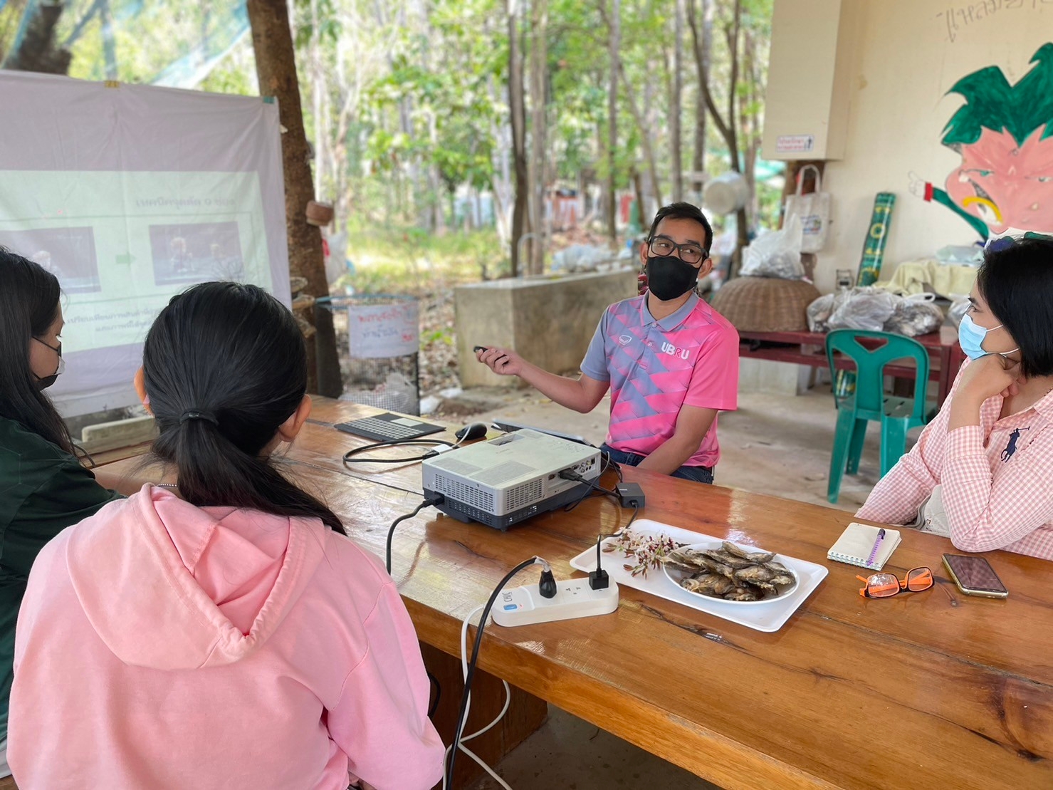 วันที่ 25 ? 26 กุมภาพันธ์ 2566 กิจกรรมยกระดับมาตรฐานผลิตภัณฑ์ชุมชนท้องถิ่นเพื่อขยายตลาด ภูมิปัญญา (University as a Marketplace)