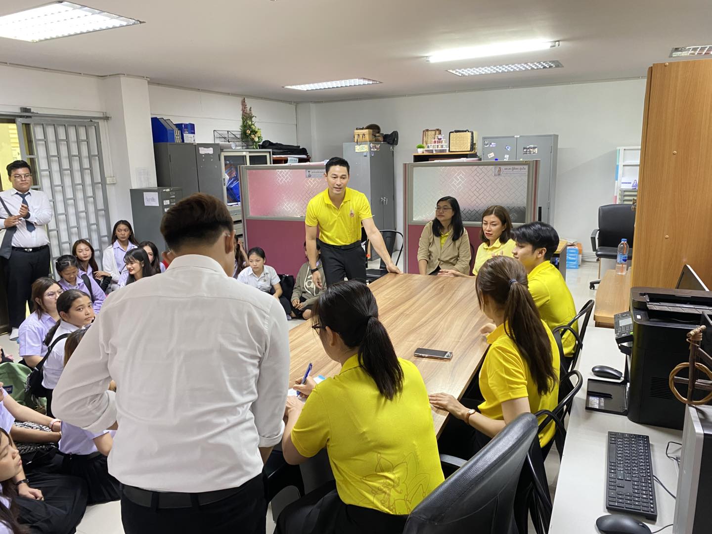 ยินดีต้อนรับนักศึกษาชาวกัมพูชาสู่สาขาวิชาการจัดการธุรกิจระหว่างประเทศ